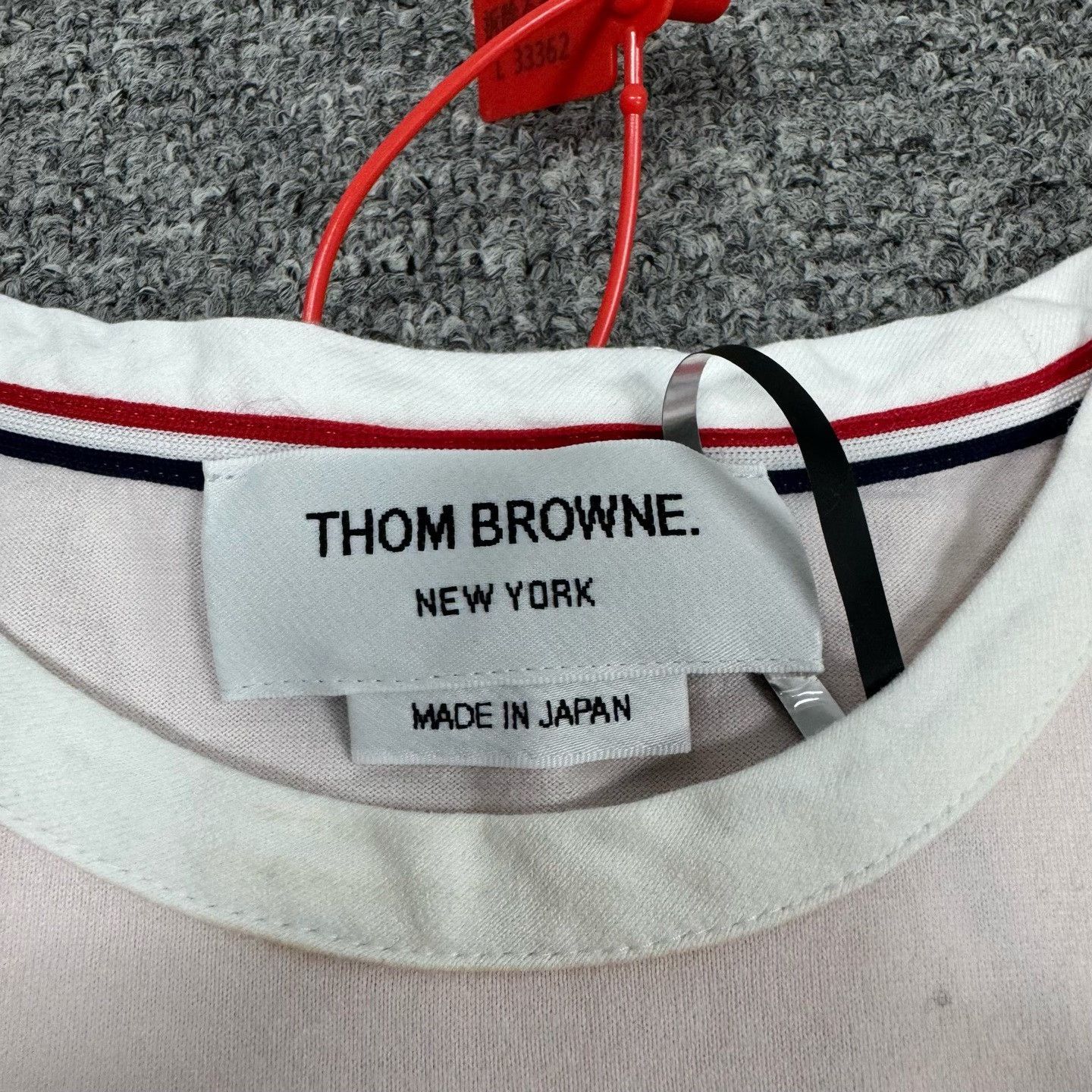 Thom Browne Thom Browne Pink Side Button T-Shirt IT 38 Size XS / US 0-2 / IT 36-38 - 6 Thumbnail