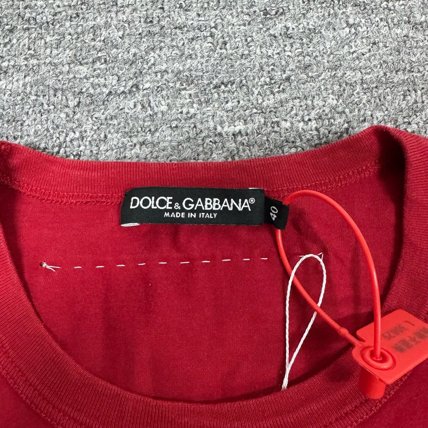 Dolce & Gabbana Dolce & Gabbana Logo Graphic T-Shirt Size 40 Size US XXS / EU 40 - 6 Thumbnail