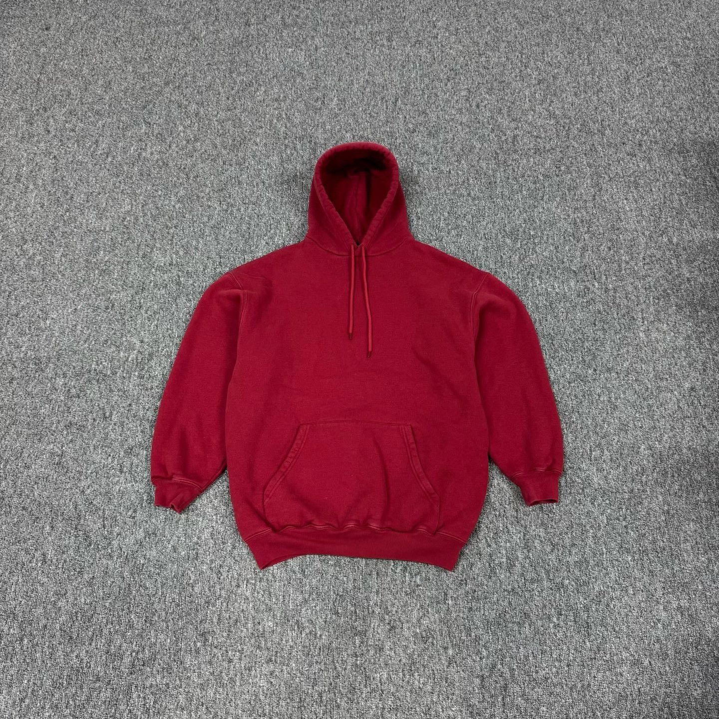 Balenciaga Balenciaga Red Back Logo Hoodie XS Size US XS / EU 42 / 0 - 3 Thumbnail
