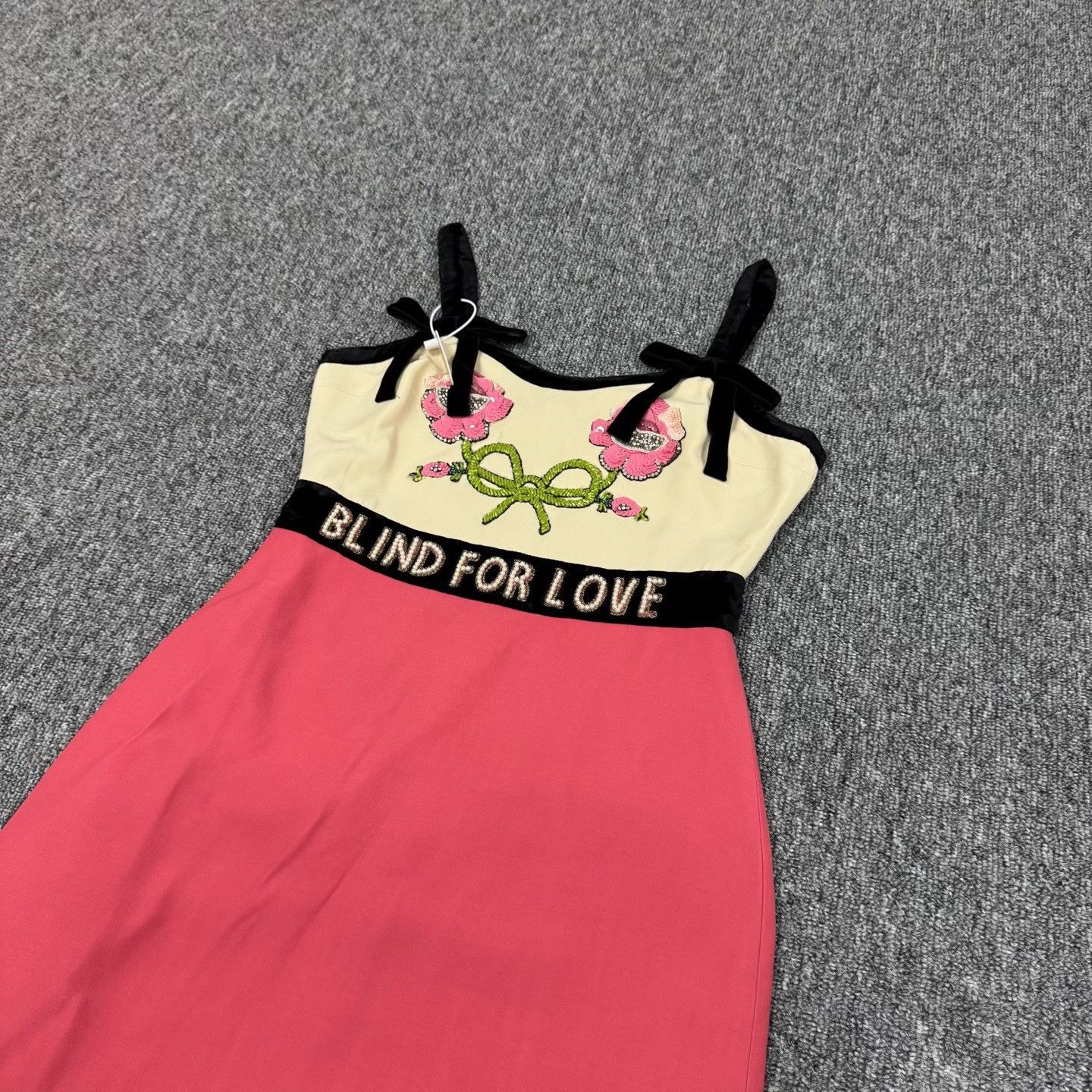 Gucci Gucci Blind For Love Embroidered Slip Dress IT 42 Size M / US 6-8 / IT 42-44 - 4 Thumbnail