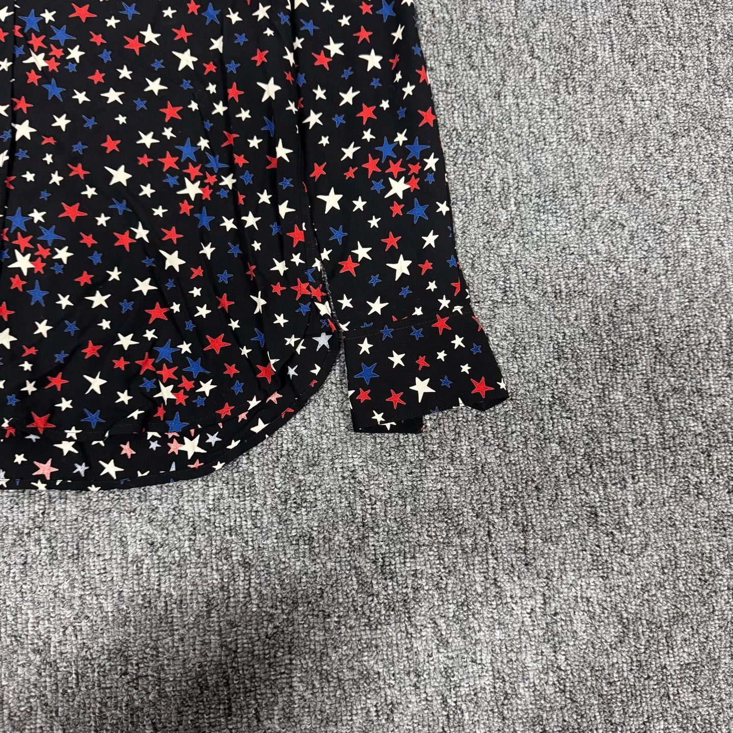 Saint Laurent Paris Saint Laurent Star Print Long Sleeve Shirt FR 36 Size XS / US 0-2 / IT 36-38 - 4 Thumbnail
