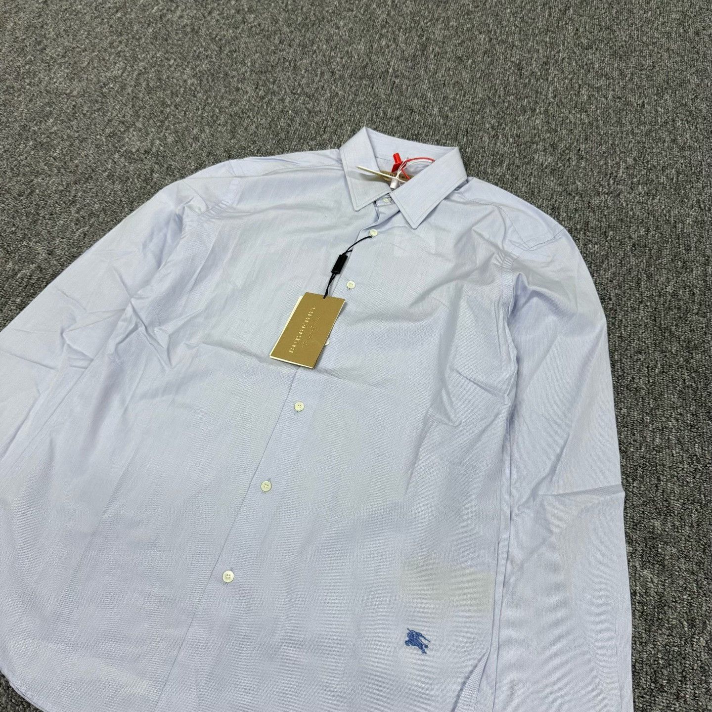 Burberry Burberry Striped Horse Embroidery Shirt Size S Size US S / EU 44-46 / 1 - 5 Thumbnail
