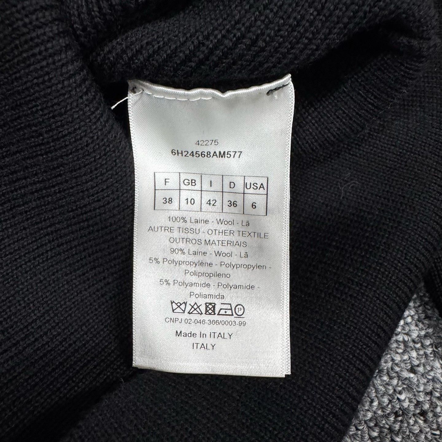 Dior Dior V-Pleated Ruffle Turtleneck Sweater FR 38 Size S / US 4 / IT 40 - 7 Thumbnail