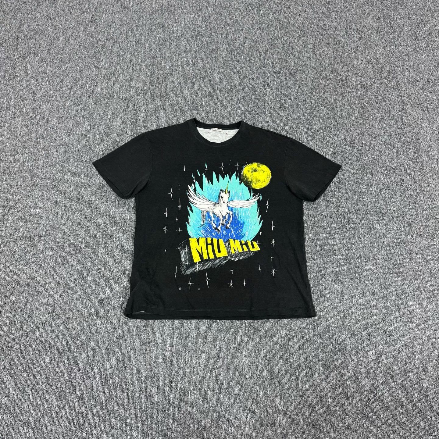 Miu Miu Miu Miu Eri Wakiyama Pegasus Fantasy T-Shirt Size L Size US L / EU 52-54 / 3 - 2 Thumbnail