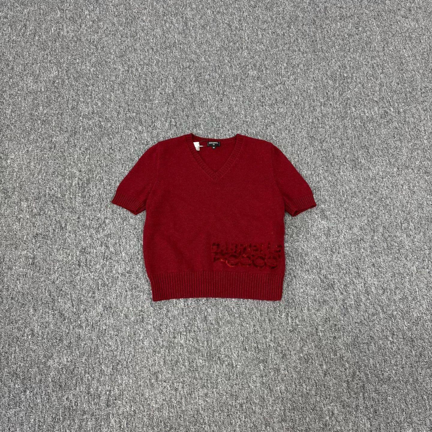 Chanel Chanel Gabrielle Coco V-Neck Knit Top Size 36 Size XS / US 0-2 / IT 36-38 - 2 Thumbnail