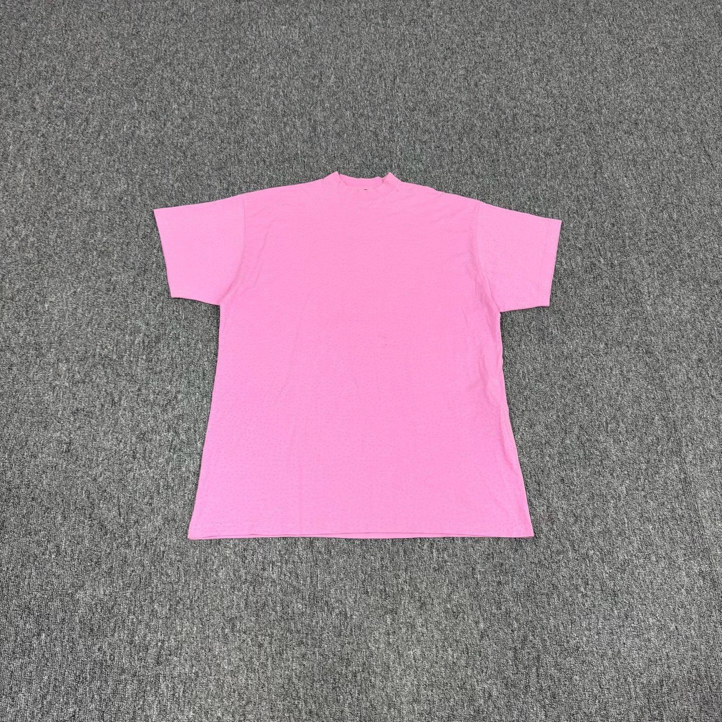 Balenciaga Balenciaga Pink Rhinestone Logo T-Shirt L Size US L / EU 52-54 / 3 - 2 Thumbnail