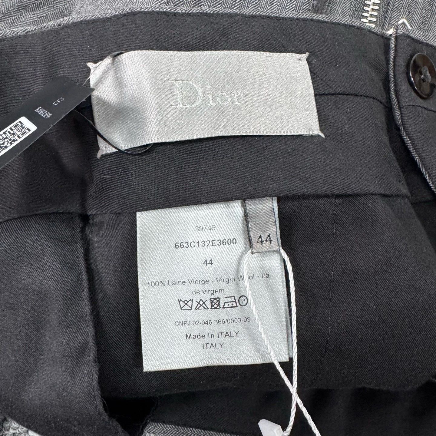 Dior Dior Multi-Zip Wool Trousers 44 Size US 28 / EU 44 - 6 Thumbnail