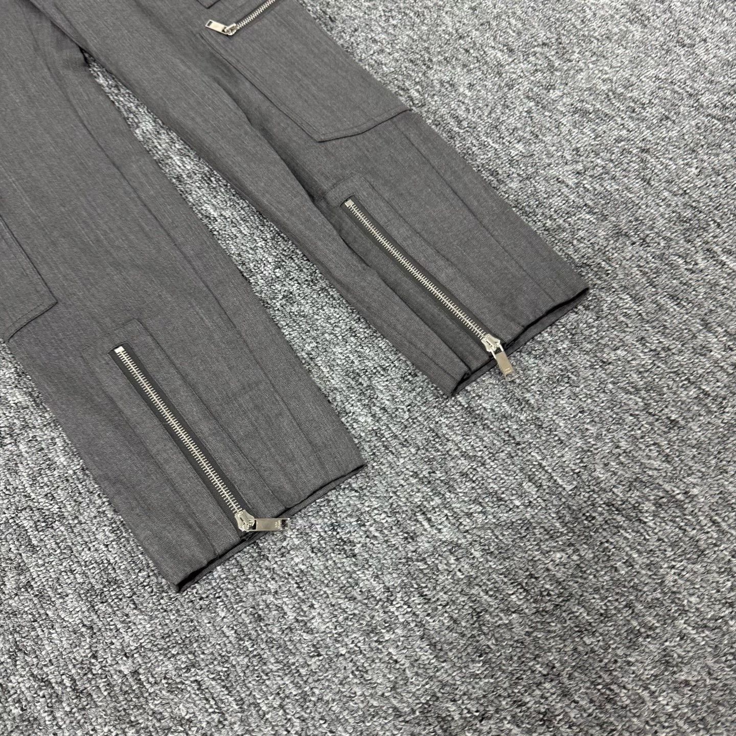 Dior Dior Multi-Zip Wool Trousers 44 Size US 28 / EU 44 - 4 Thumbnail