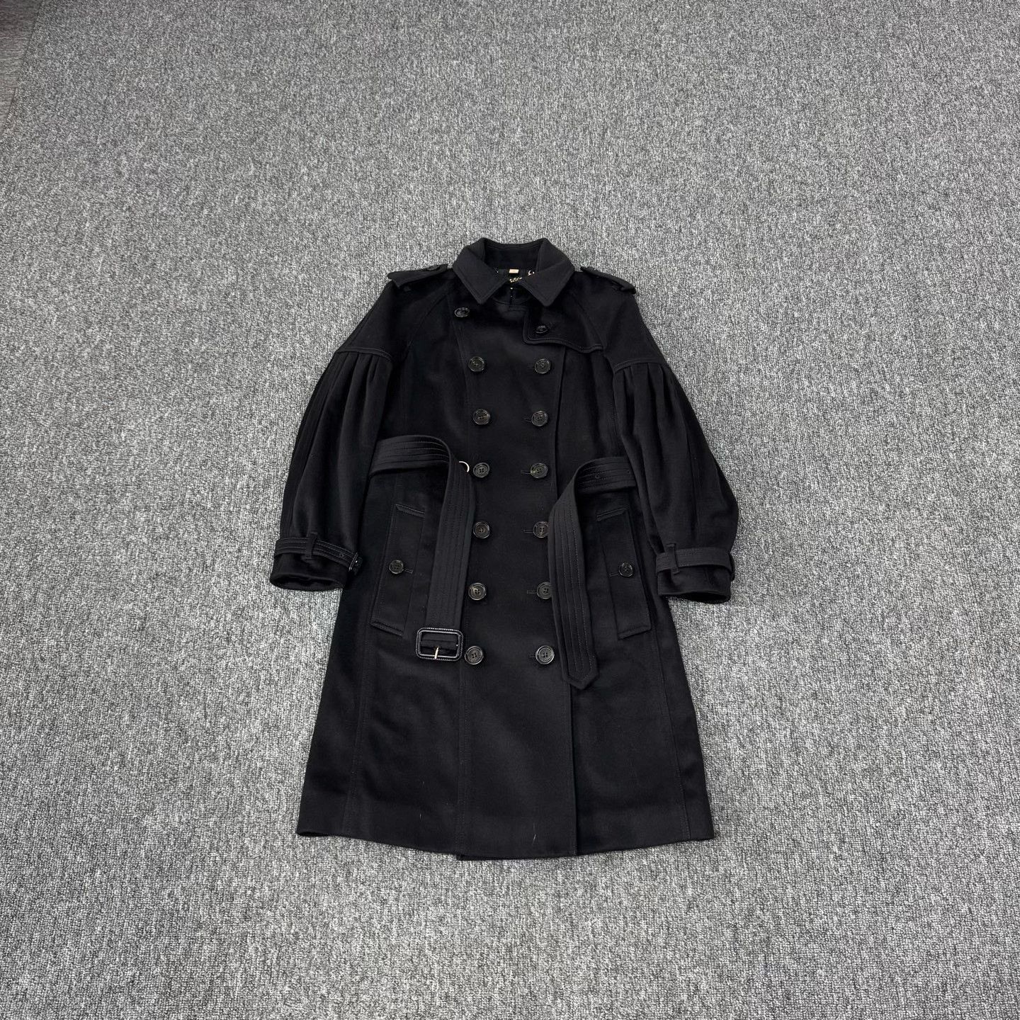 Burberry Burberry Cashmere Double Breasted Coat Size UK 8 Size S / US 4 / IT 40 - 2 Thumbnail