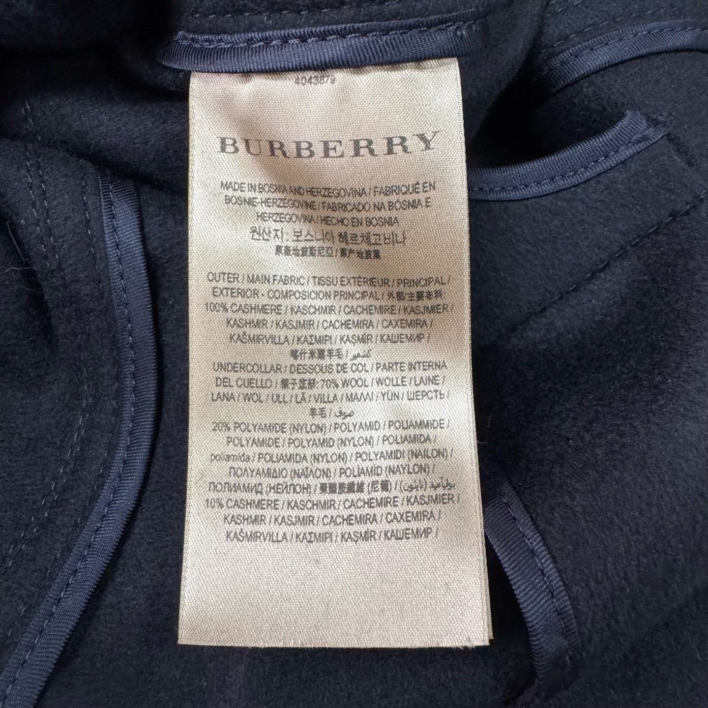 Burberry Burberry Cashmere Double Breasted Coat Size UK 8 Size S / US 4 / IT 40 - 7 Thumbnail