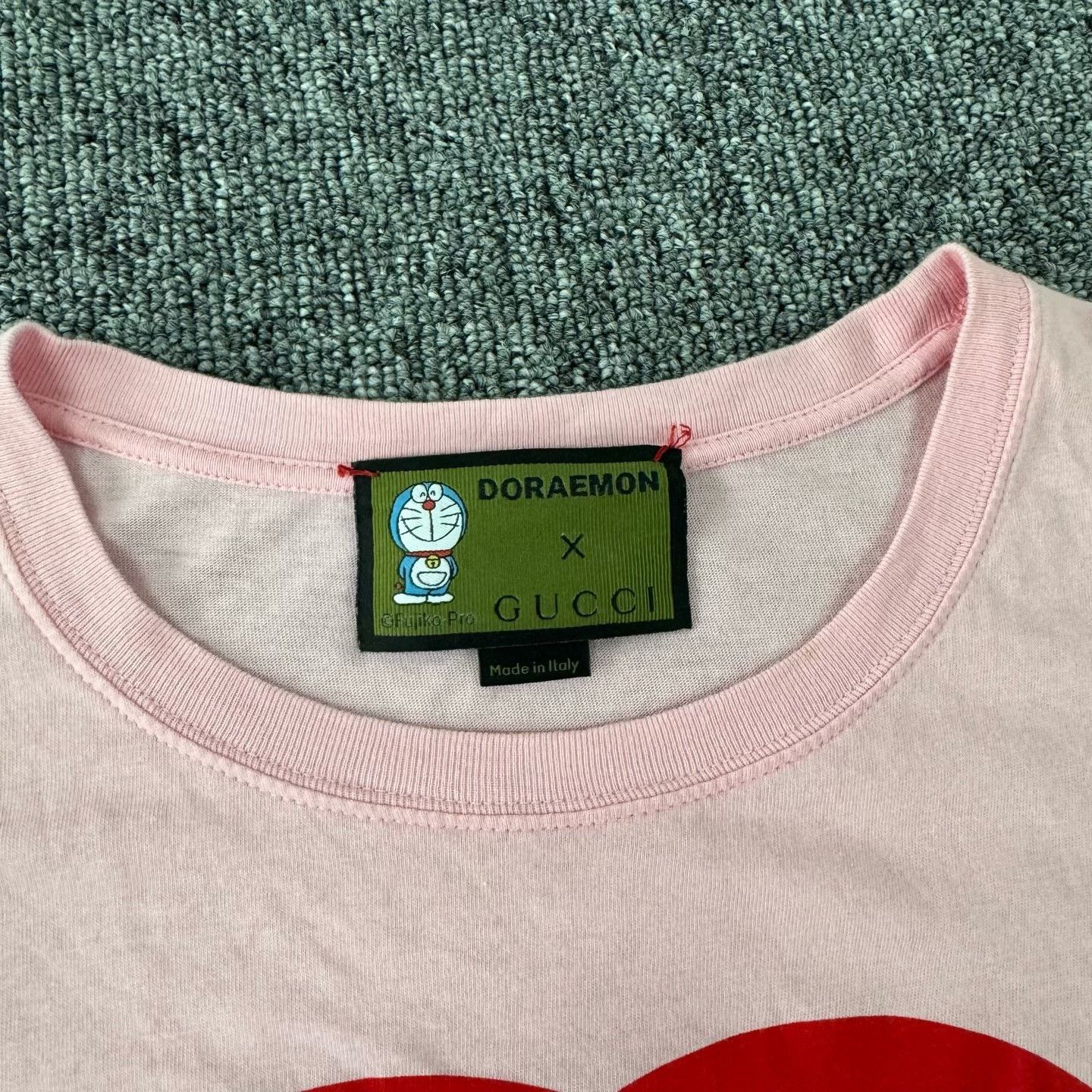 Gucci Gucci x Doraemon Print T-Shirt Pink Size S Size US S / EU 44-46 / 1 - 6 Thumbnail