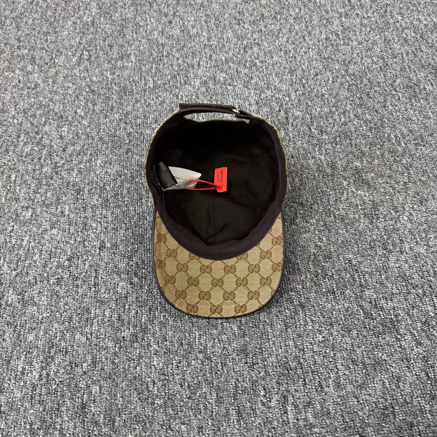 Gucci Gucci GG Supreme Monogram Canvas Baseball Cap ONE SIZE Size ONE SIZE - 5 Thumbnail