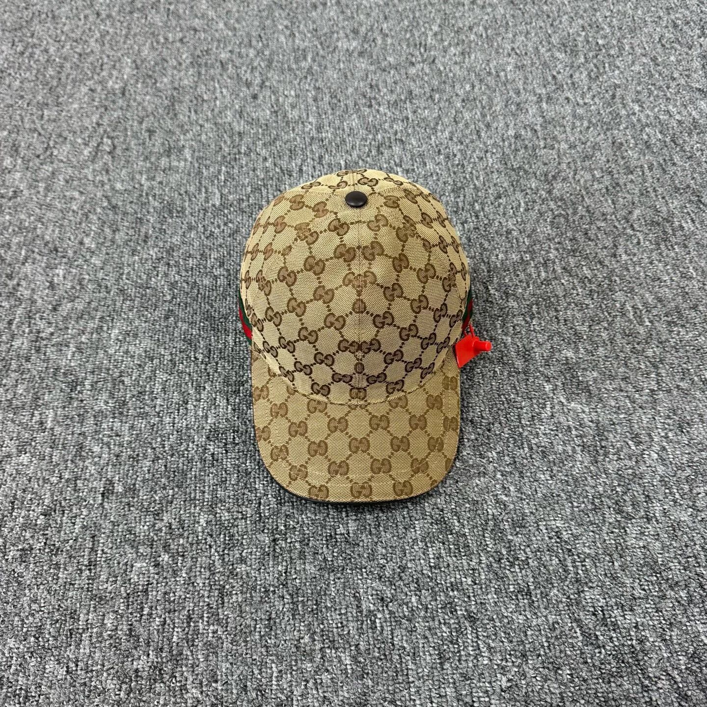 Gucci Gucci GG Supreme Monogram Canvas Baseball Cap ONE SIZE Size ONE SIZE - 3 Thumbnail