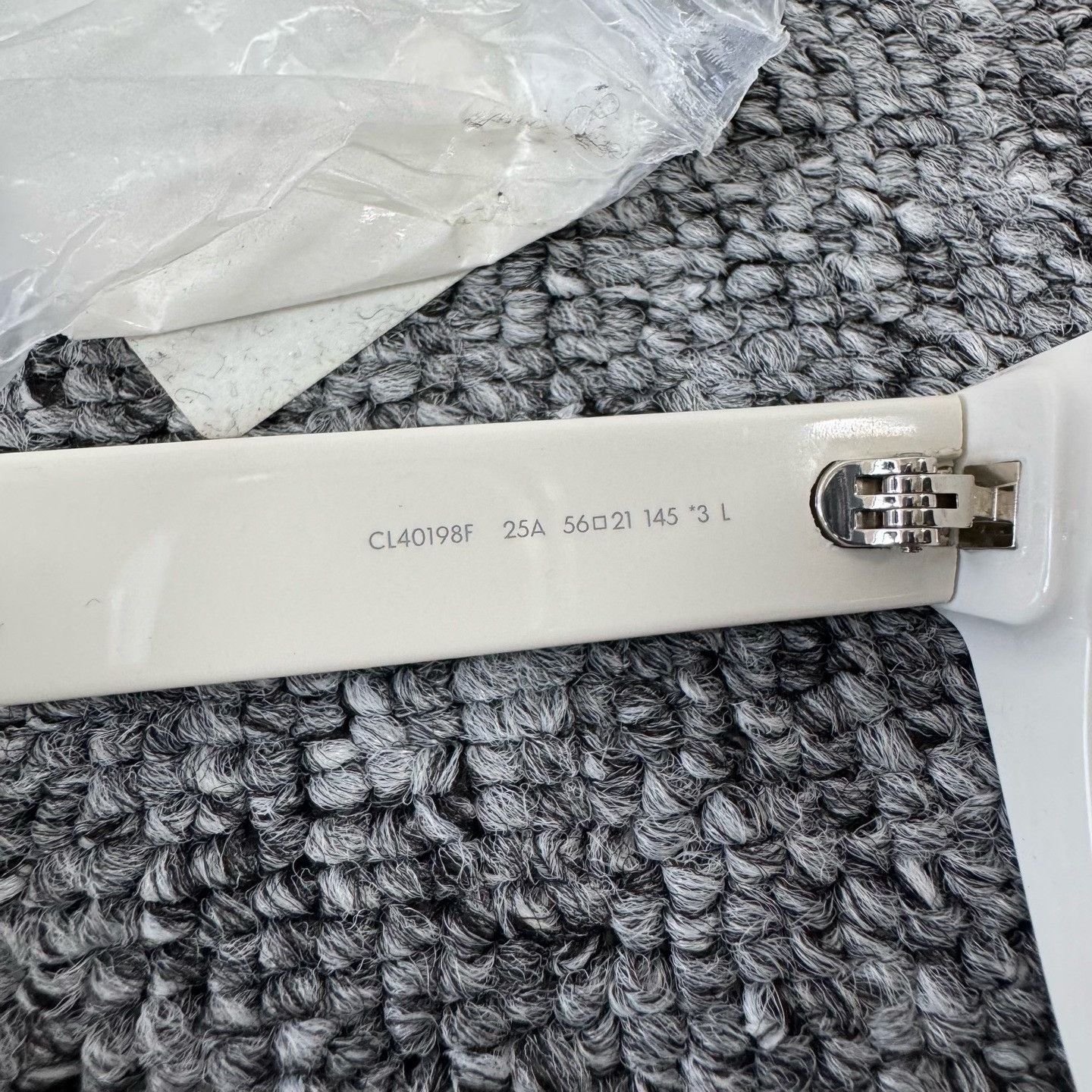Celine Celine White Monochroms 01 Sunglasses ONE SIZE Size ONE SIZE - 6 Thumbnail