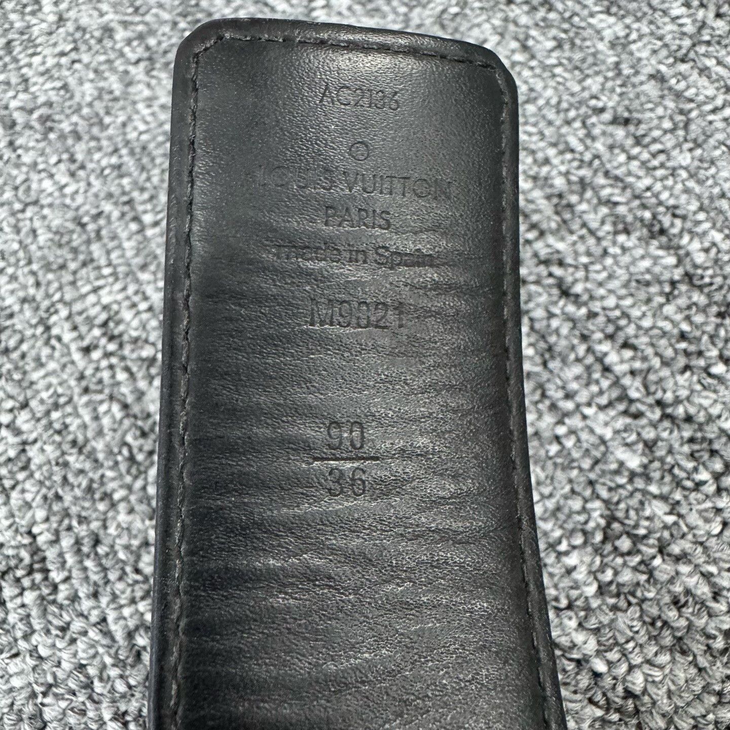 Louis Vuitton Louis Vuitton Monogram LV Initiales Belt 36 Size 36 - 8 Thumbnail