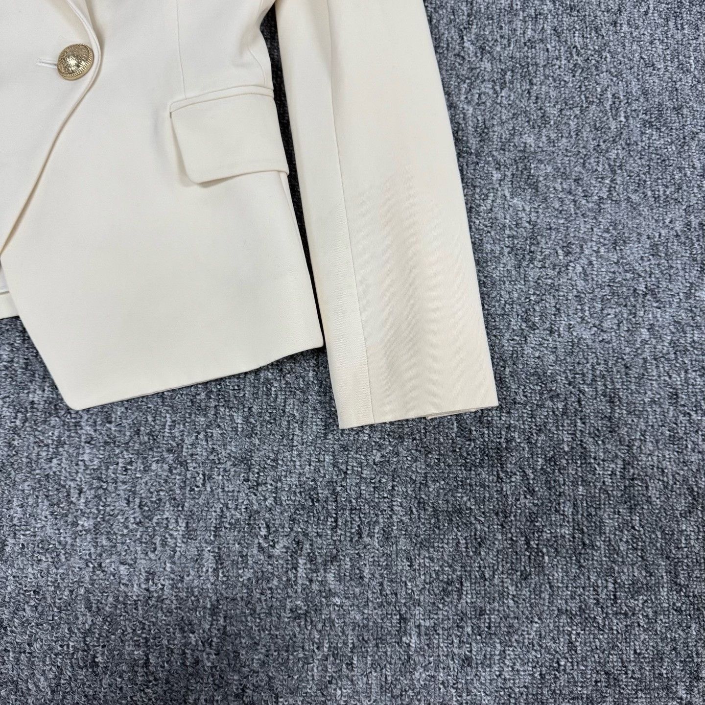 Balmain Balmain Double Breasted Gold Button Blazer Size 36 Size XS / US 0-2 / IT 36-38 - 4 Thumbnail