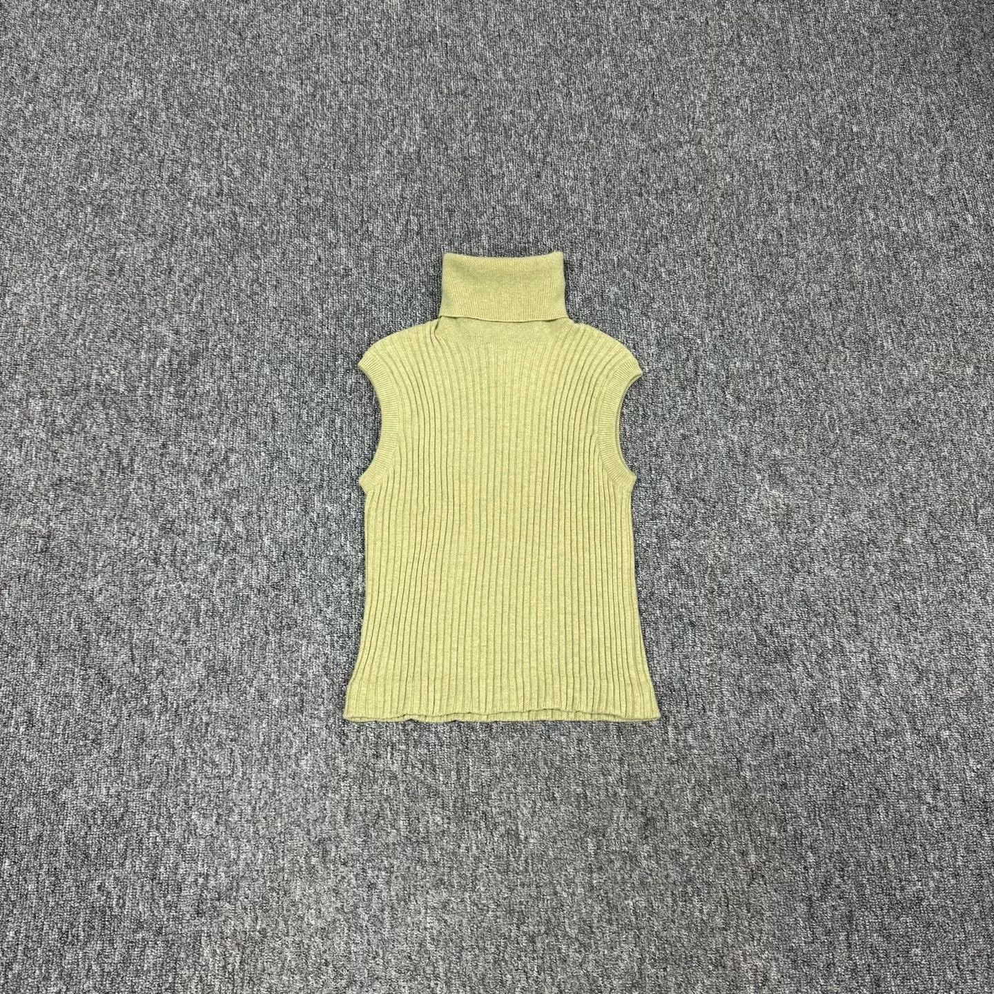 Chanel Chanel Ribbed Cashmere Turtleneck Top 44 Size L / US 10 / IT 46 - 2 Thumbnail