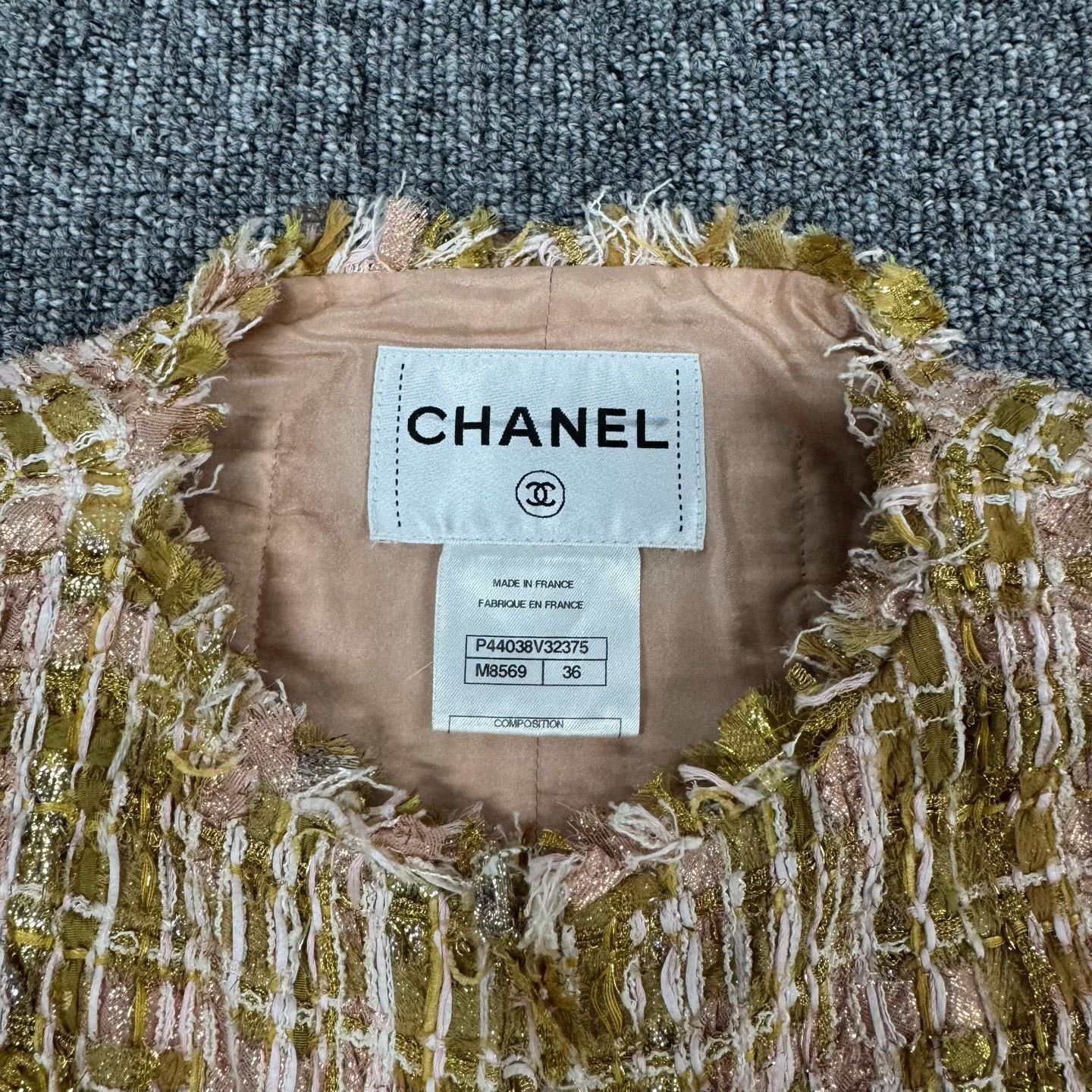 Chanel Chanel Metallic Tweed Woven Jacket Size 36 Size XS / US 0-2 / IT 36-38 - 6 Thumbnail