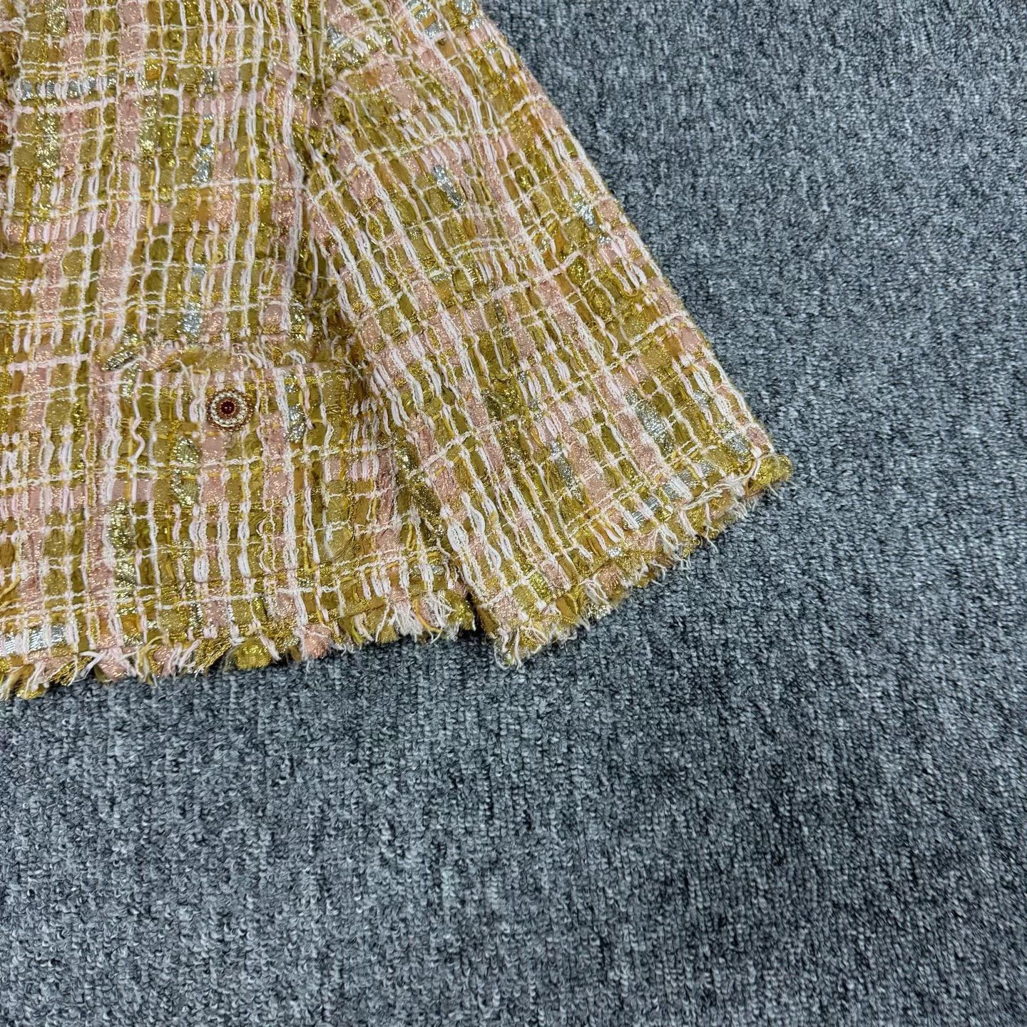Chanel Chanel Metallic Tweed Woven Jacket Size 36 Size XS / US 0-2 / IT 36-38 - 4 Thumbnail