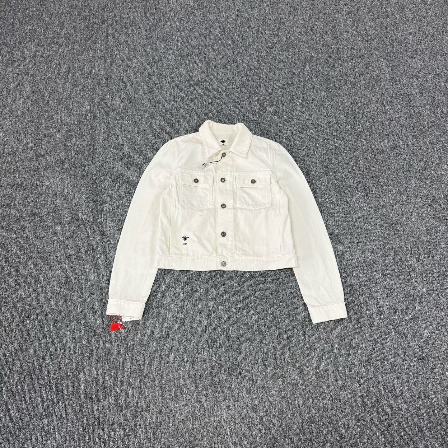 Dior Dior Floral Heart Denim Jacket FR 36 Size XS / US 0-2 / IT 36-38 - 3 Thumbnail