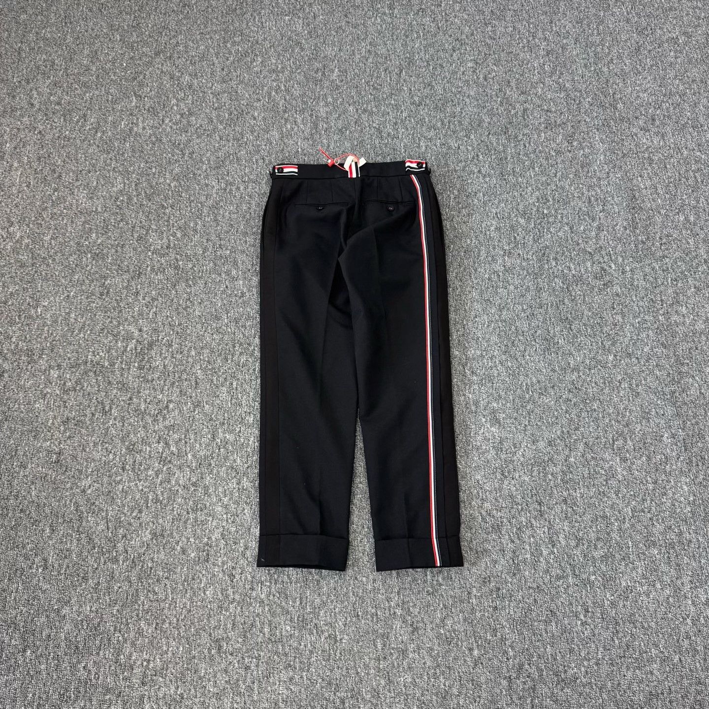 Thom Browne Thom Browne Side Stripe Wool Trousers Size 0 Size US 28 / EU 44 - 2 Thumbnail