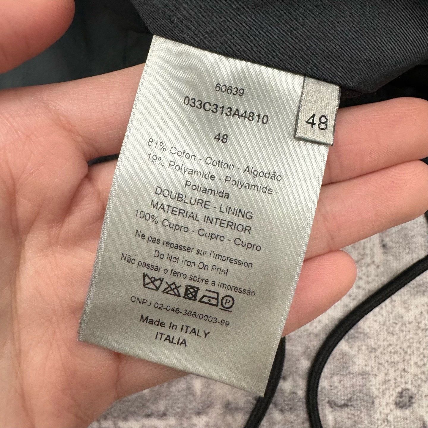 Dior Dior Back Logo Hooded Parka Size 48 Size US M / EU 48-50 / 2 - 5 Thumbnail