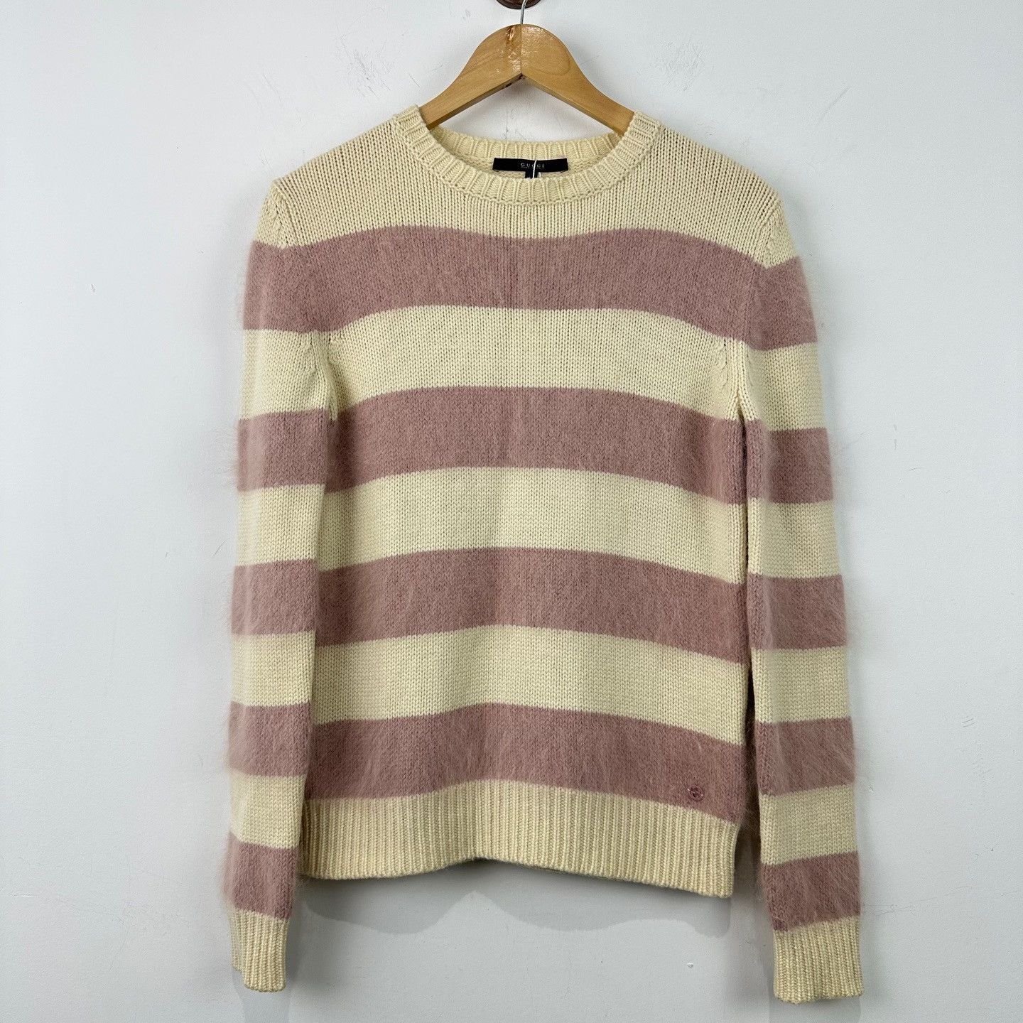 Gucci Gucci Angora Blend Striped Sweater XS Size US XS / EU 42 / 0 - 2 Thumbnail
