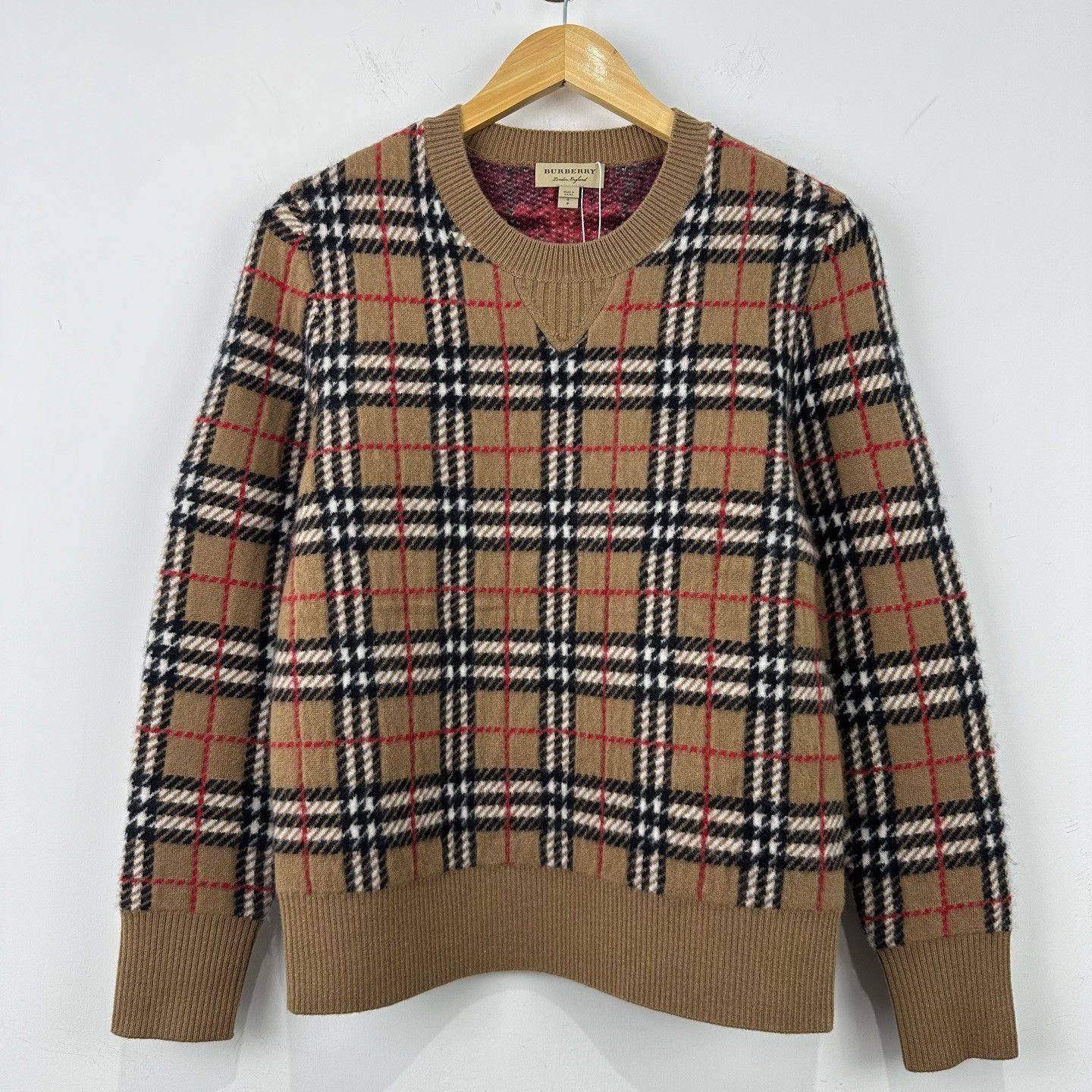 Burberry Burberry Classic Check Cashmere Sweater S Size US S / EU 44-46 / 1 - 2 Thumbnail