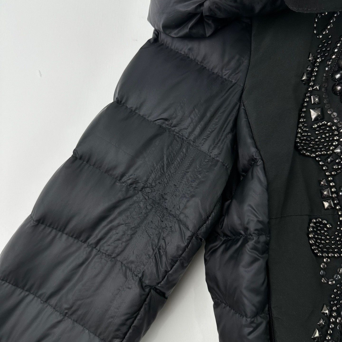 Moncler Moncler Beaded Flare Sleeve Down Jacket 1 Size M / US 6-8 / IT 42-44 - 9 Thumbnail