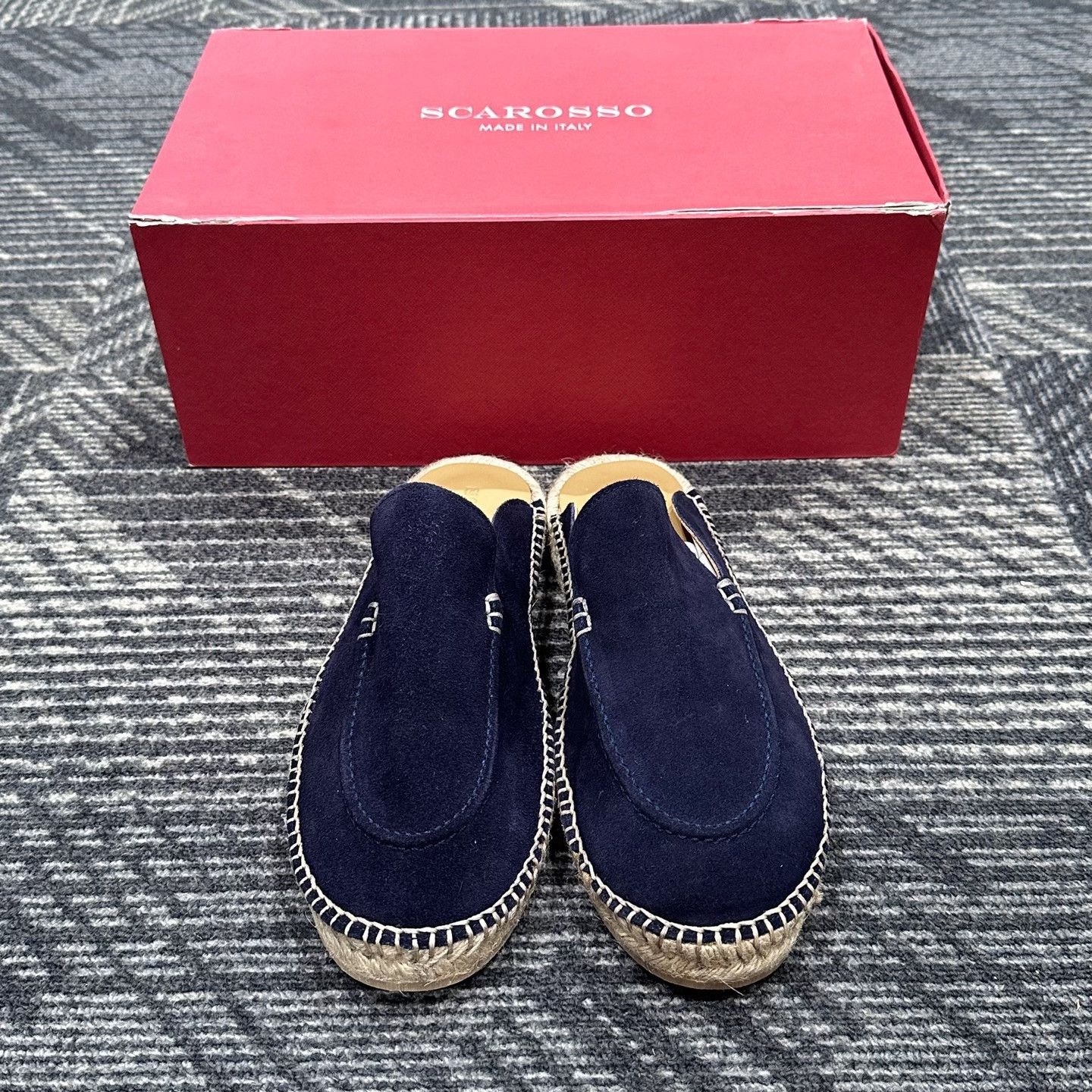 Scarosso Scarosso Suede Espadrille Mules US 7 Size US 7 / EU 40 - 3 Thumbnail