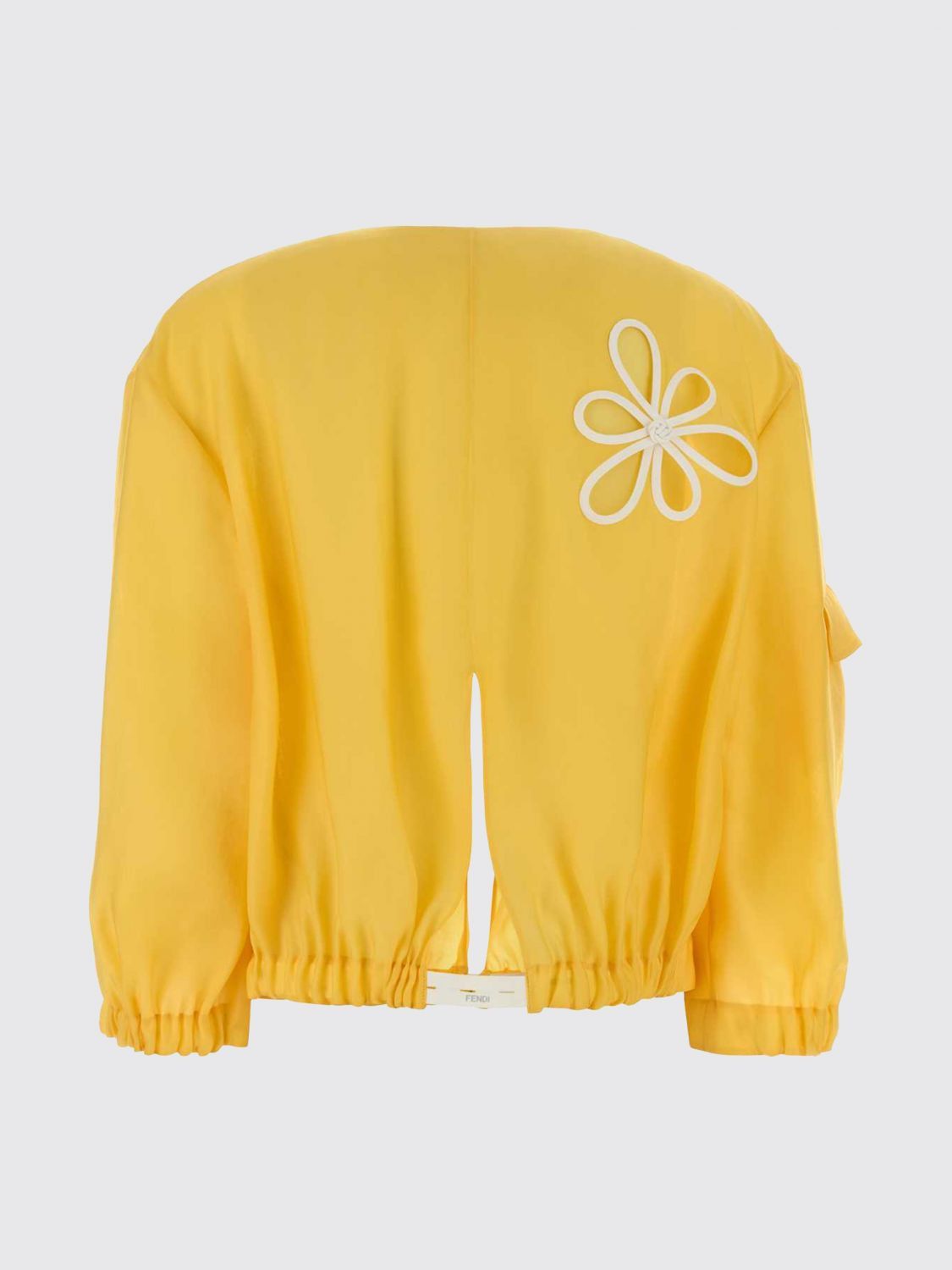 Fendi Fendi Jacket Woman Yellow Size M / US 6-8 / IT 42-44 - 3 Thumbnail