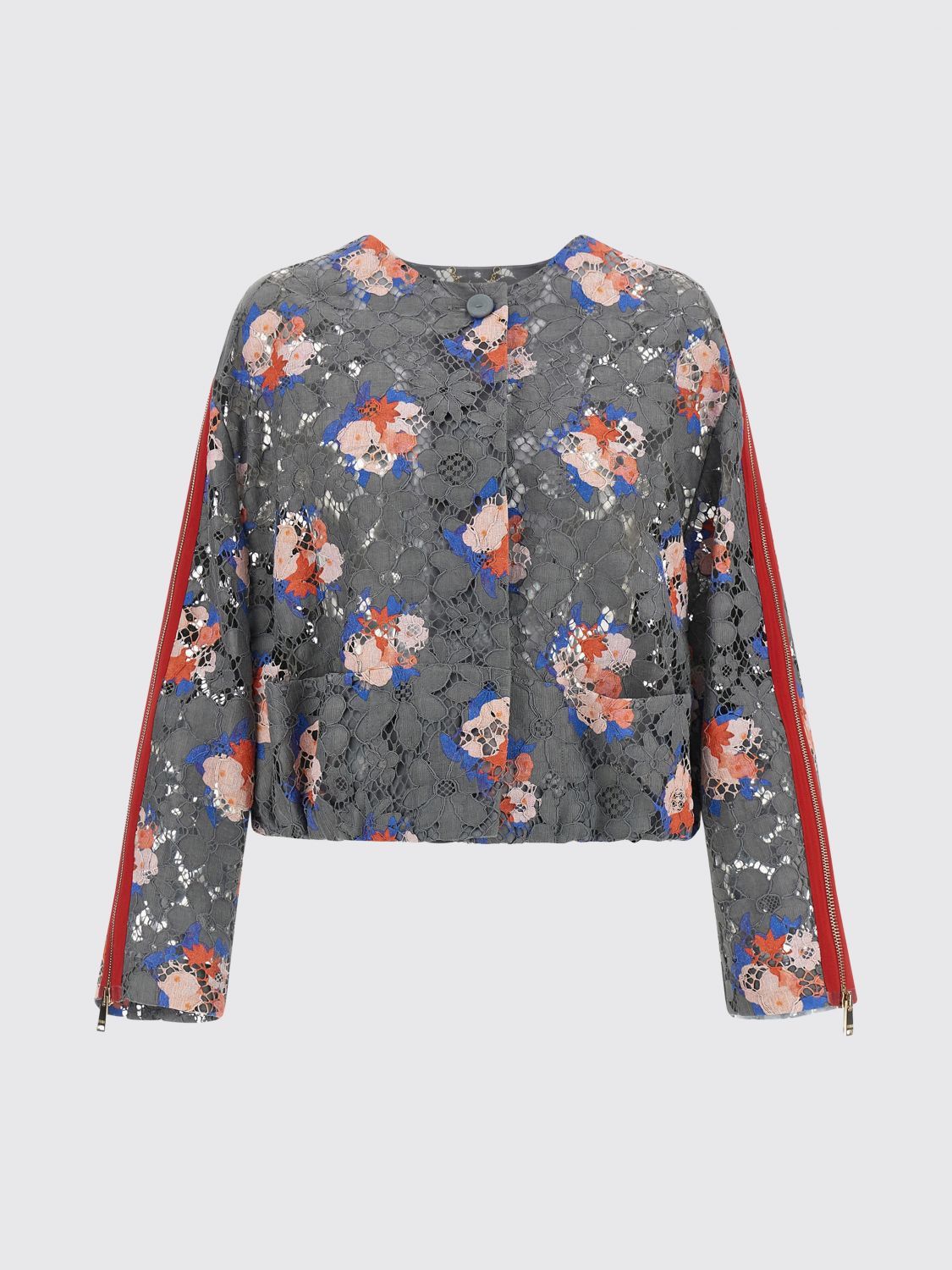 Fendi Fendi Jacket Woman Grey Size M / US 6-8 / IT 42-44 - 2 Thumbnail