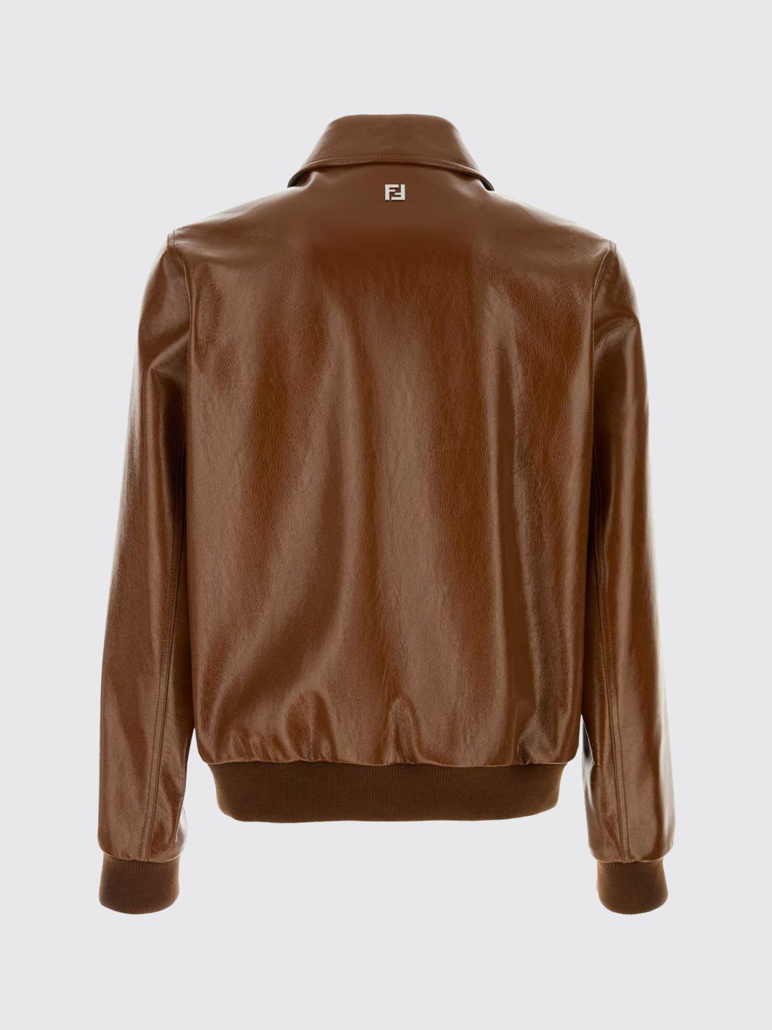 Fendi Fendi Jacket Men Brown Size US XL / EU 56 / 4 - 3 Thumbnail