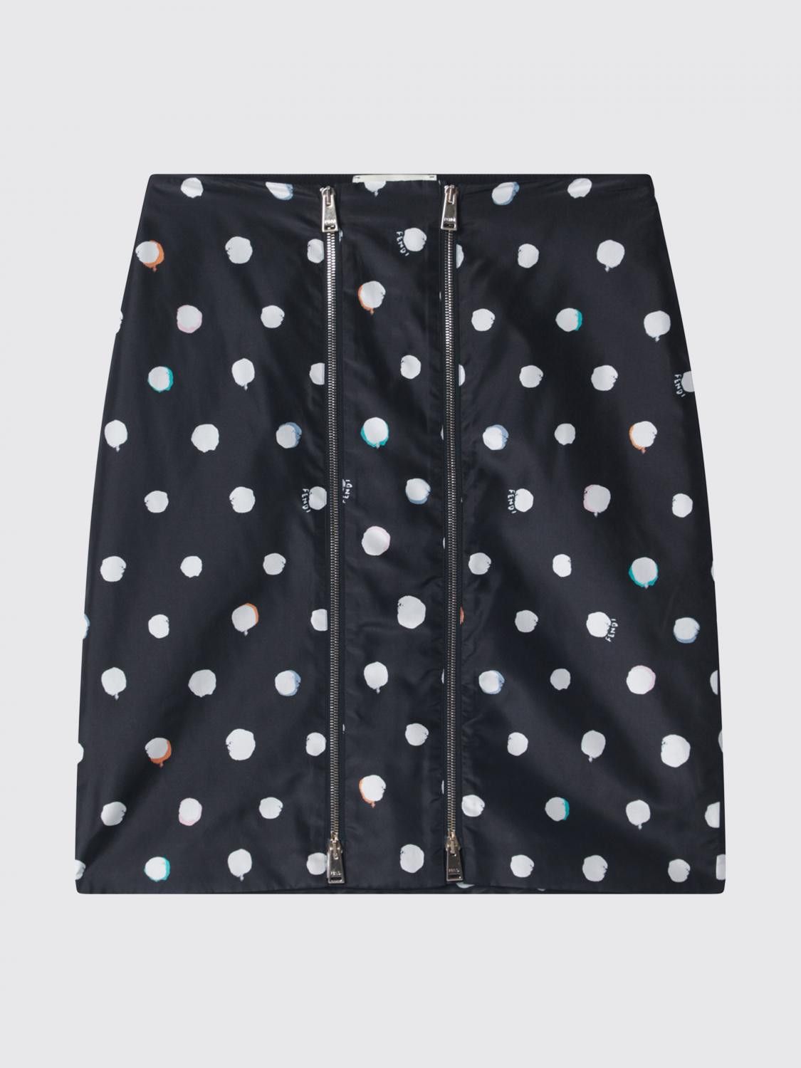 Fendi Fendi Skirt Woman Black Size 27" / US 4 / IT 40 - 2 Thumbnail