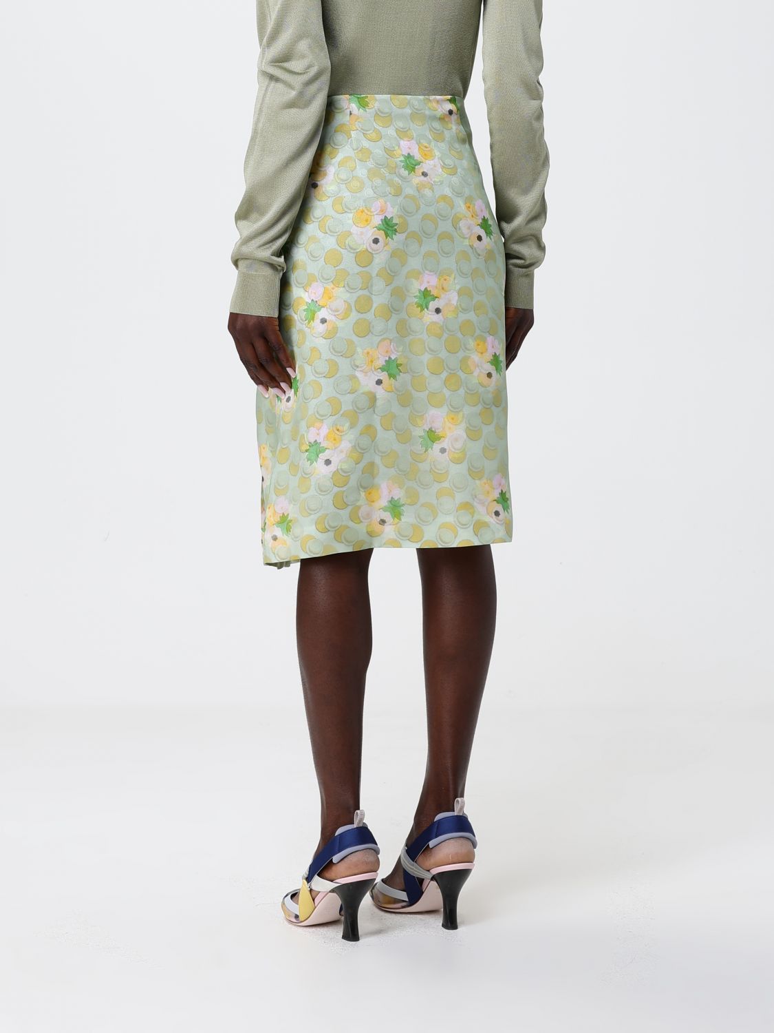 Fendi Fendi Skirt Woman Green Size 27" / US 4 / IT 40 - 3 Thumbnail