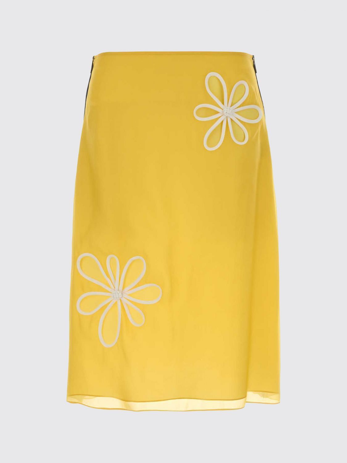 Fendi Fendi Skirt Woman Yellow Size 27" / US 4 / IT 40 - 2 Thumbnail