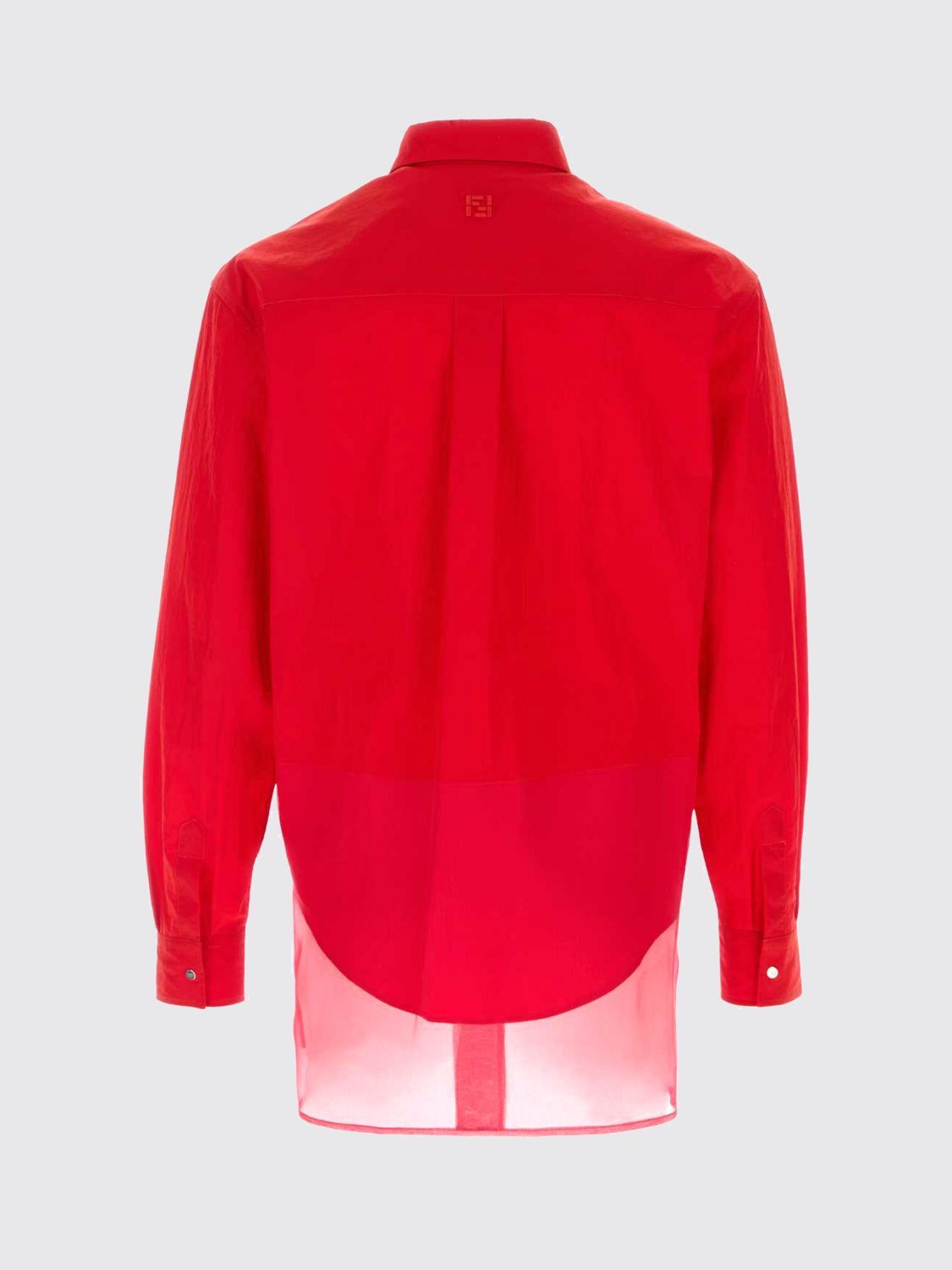 Fendi Fendi Shirt Men Red Size US S / EU 44-46 / 1 - 3 Thumbnail
