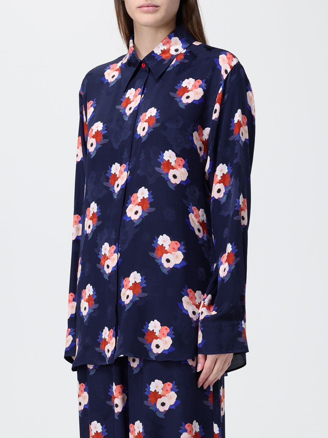 Fendi Fendi Shirt Woman Blue Size M / US 6-8 / IT 42-44 - 4 Thumbnail