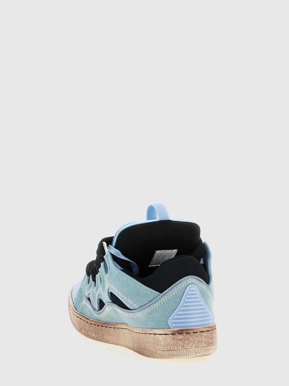 Lanvin Lanvin Sneakers Men Blue Size US 8 / EU 41 - 3 Thumbnail