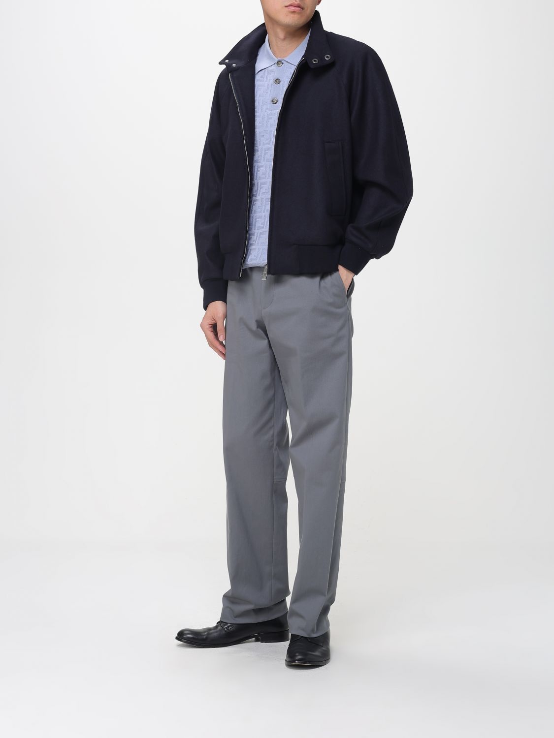 Fendi Fendi Jacket Men Blue Size US L / EU 52-54 / 3 - 2 Thumbnail
