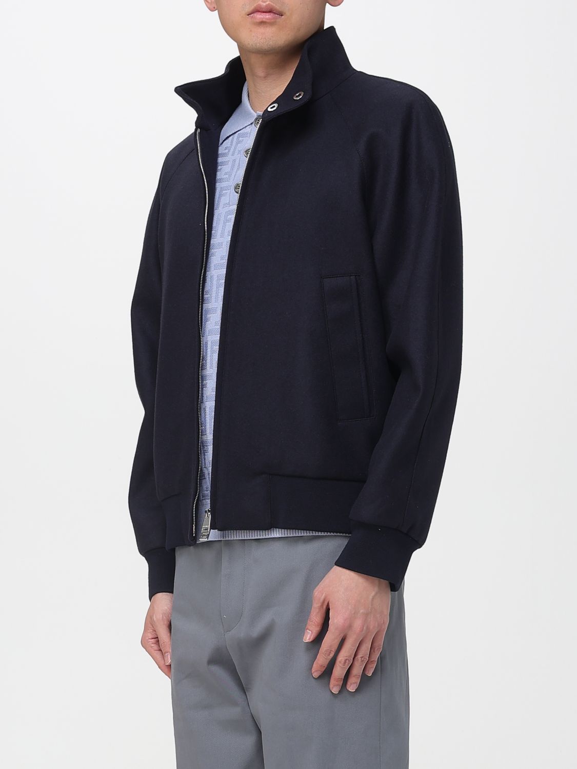 Fendi Fendi Jacket Men Blue Size US L / EU 52-54 / 3 - 4 Thumbnail