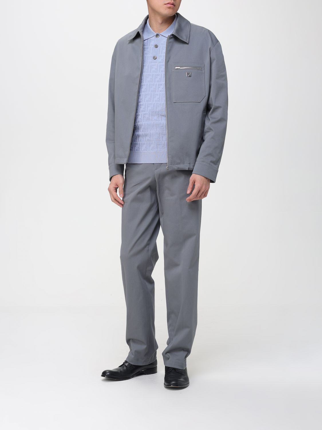 Fendi Fendi Jacket Men Dust Size US XL / EU 56 / 4 - 2 Thumbnail