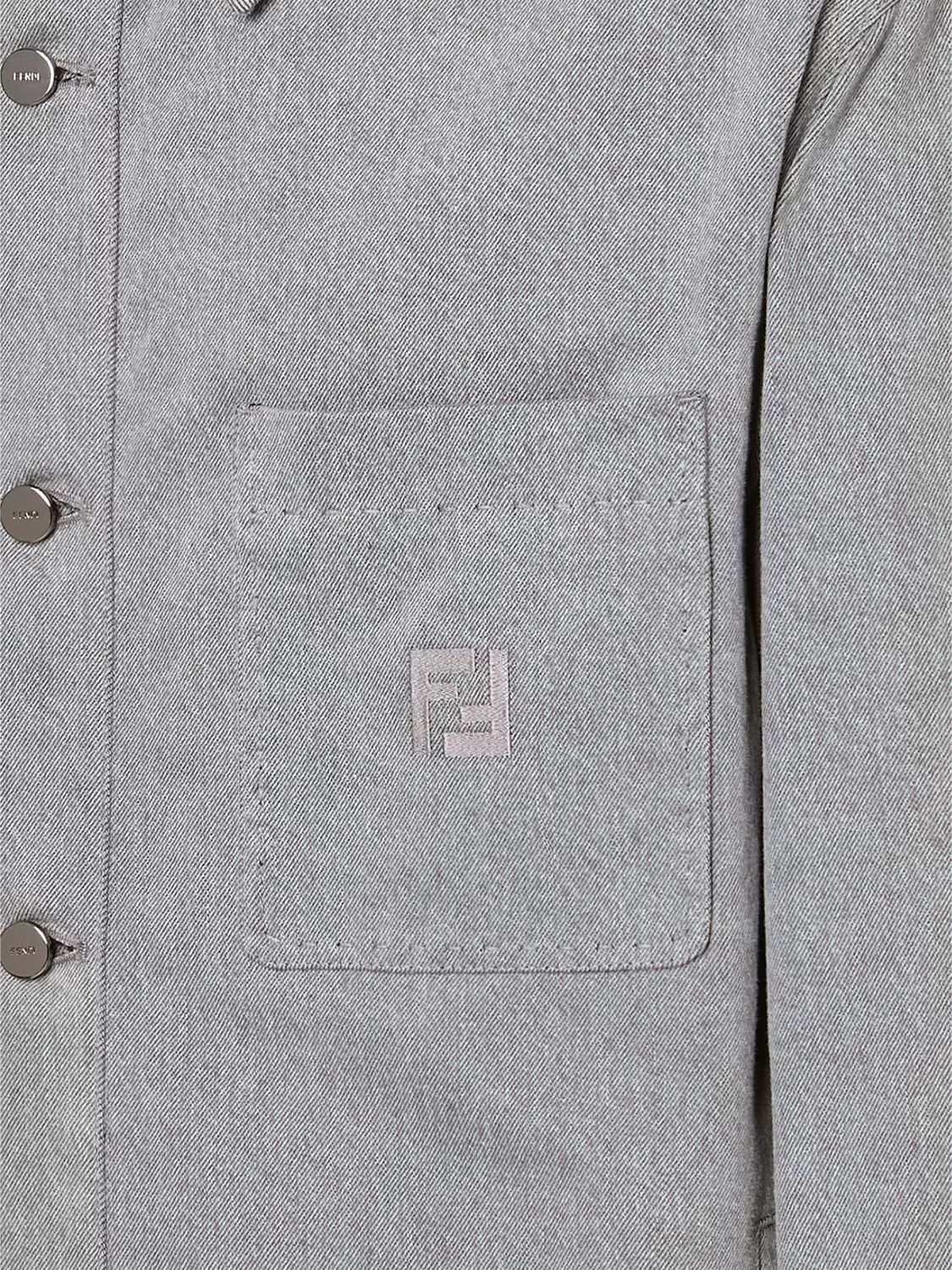 Fendi Fendi Jacket Men Grey Size US M / EU 48-50 / 2 - 4 Thumbnail