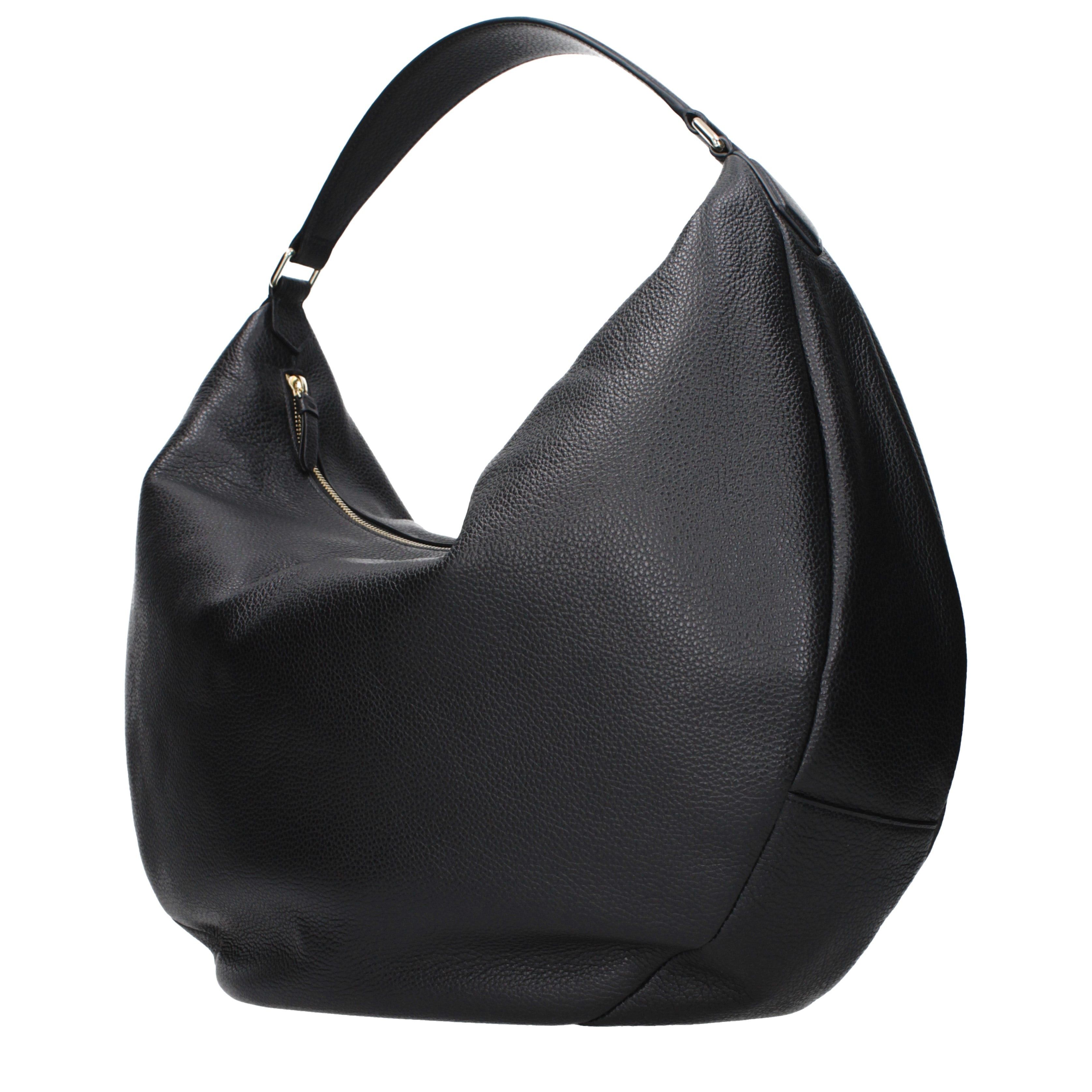 Jimmy Choo Jimmy Choo Shoulder Bags Women Leather Black Size ONE SIZE - 3 Thumbnail