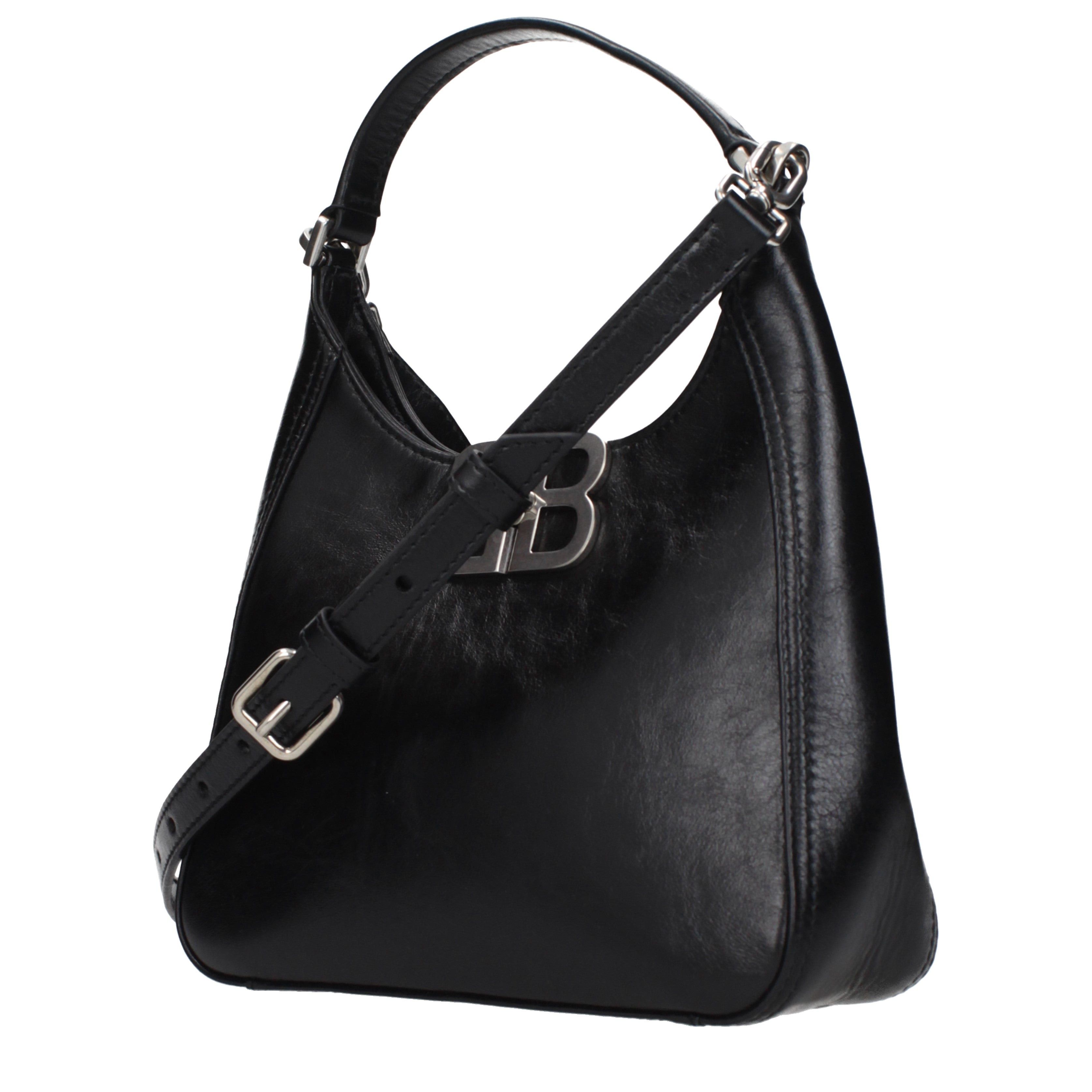Balenciaga Balenciaga Handbags Women Leather Black Size ONE SIZE - 2 Thumbnail