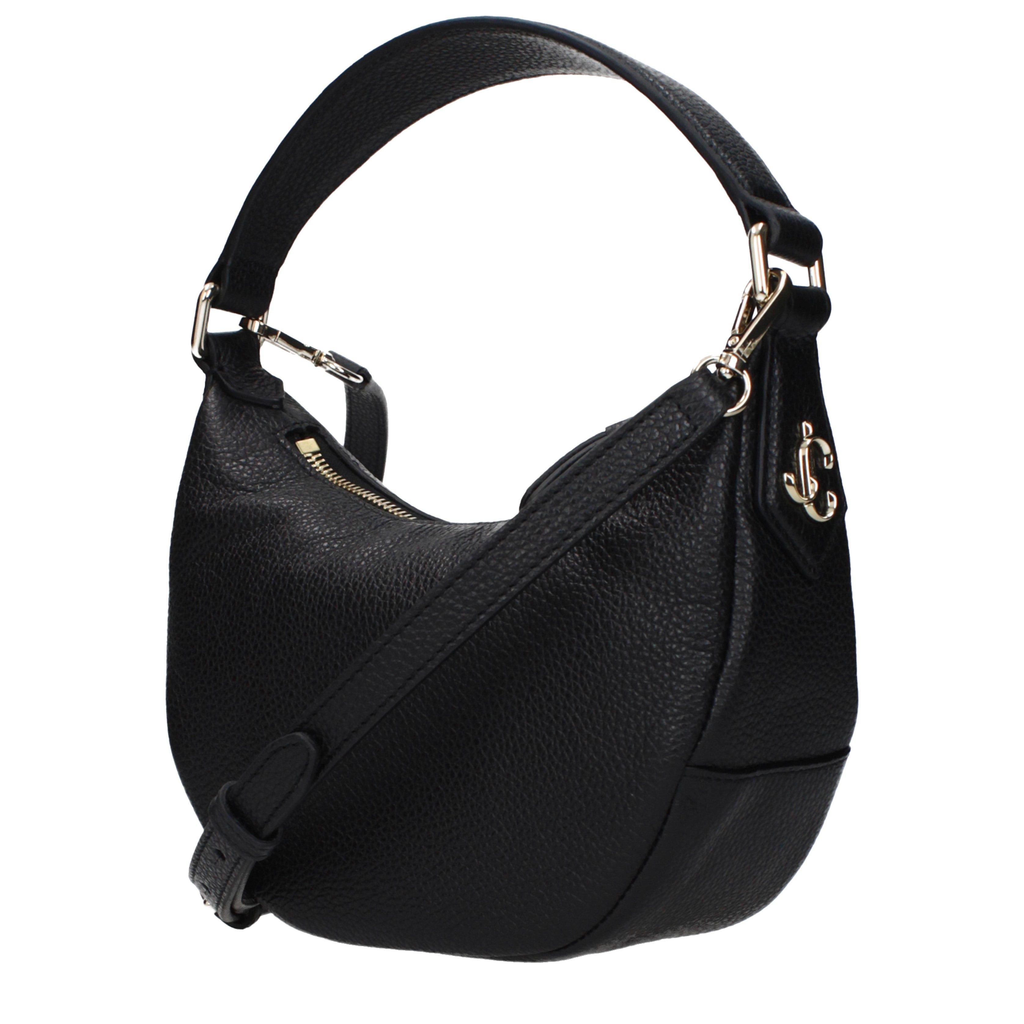 Jimmy Choo Jimmy Choo Handbags Women Leather Black Size ONE SIZE - 2 Thumbnail