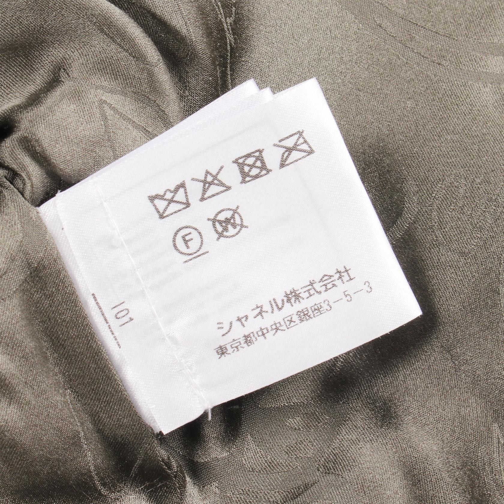 Chanel Chanel Chanel Coco Mark Button Cashmere Mohair Outerwear Textile Outerwear P60098K07871 DUTY FREE for USA Size ONE SIZE - 4 Thumbnail