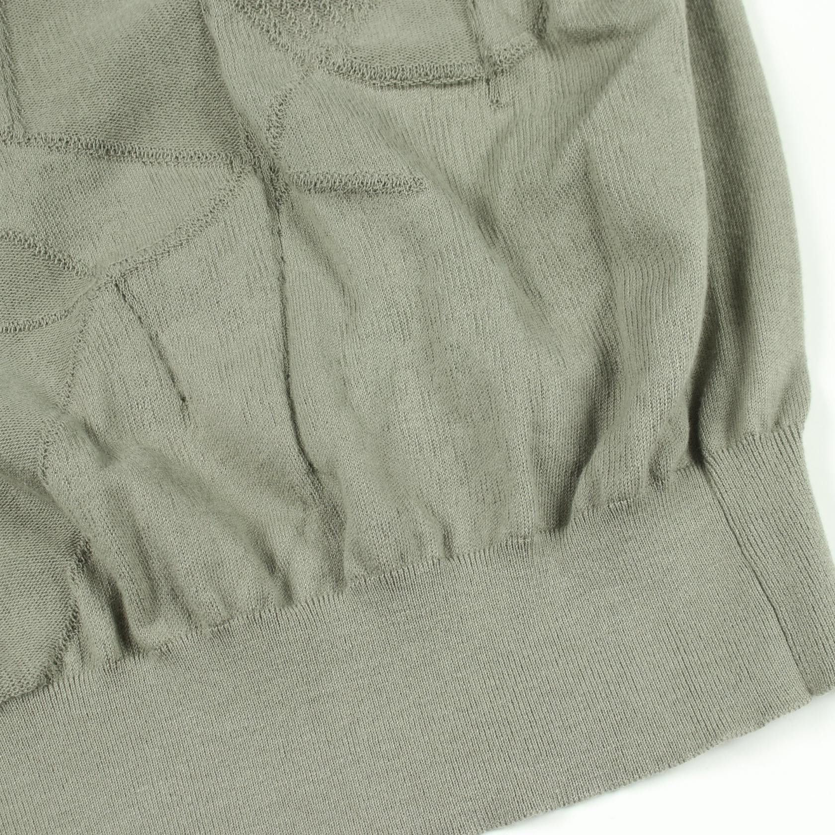 Hermes Hermes Hermes Selles en Fragments Cotton Knit Top Textile Tops DUTY FREE for USA Size ONE SIZE - 7 Thumbnail