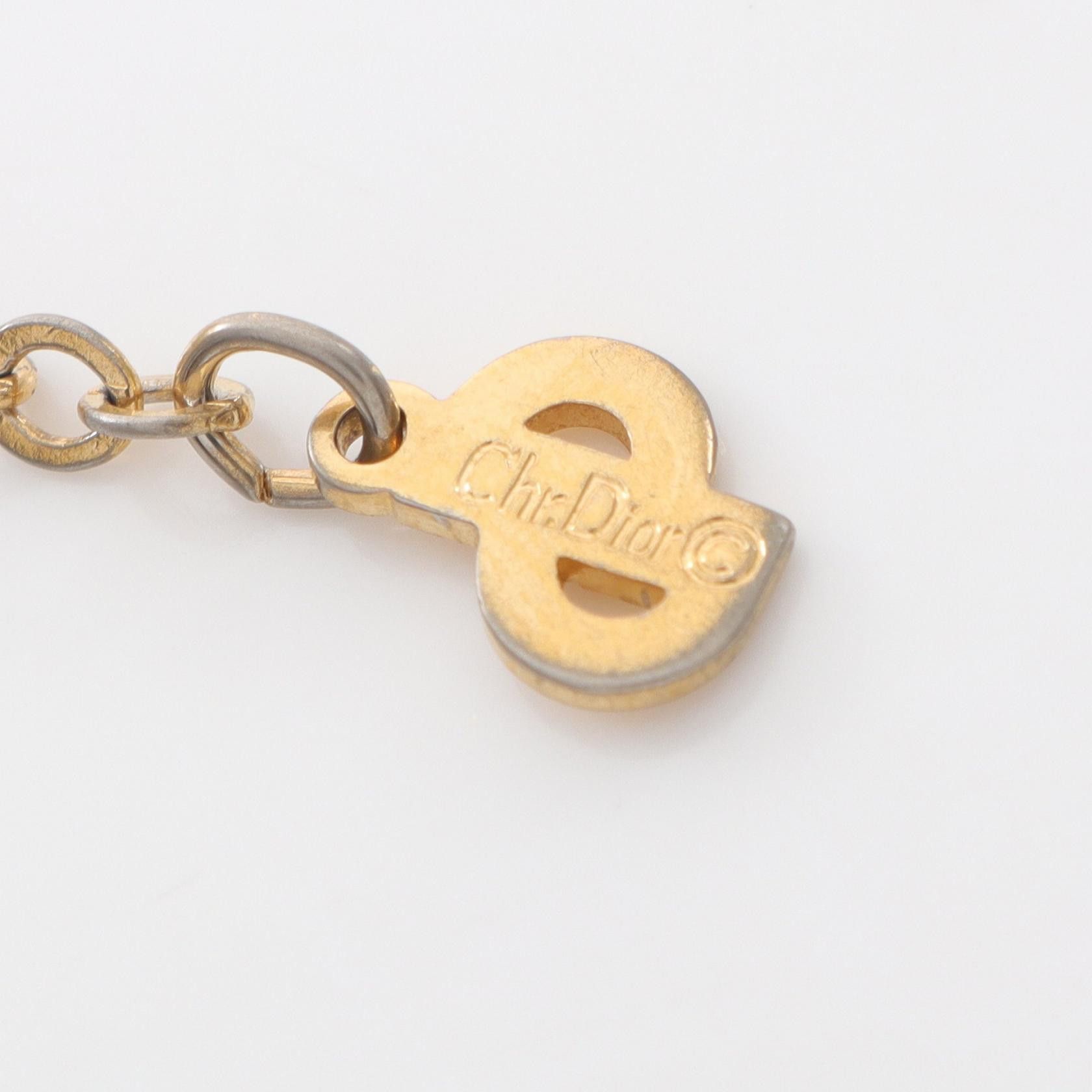 Dior Dior Dior CD Logo Bag Necklace Metal Necklace DUTY FREE for USA Size ONE SIZE - 4 Thumbnail