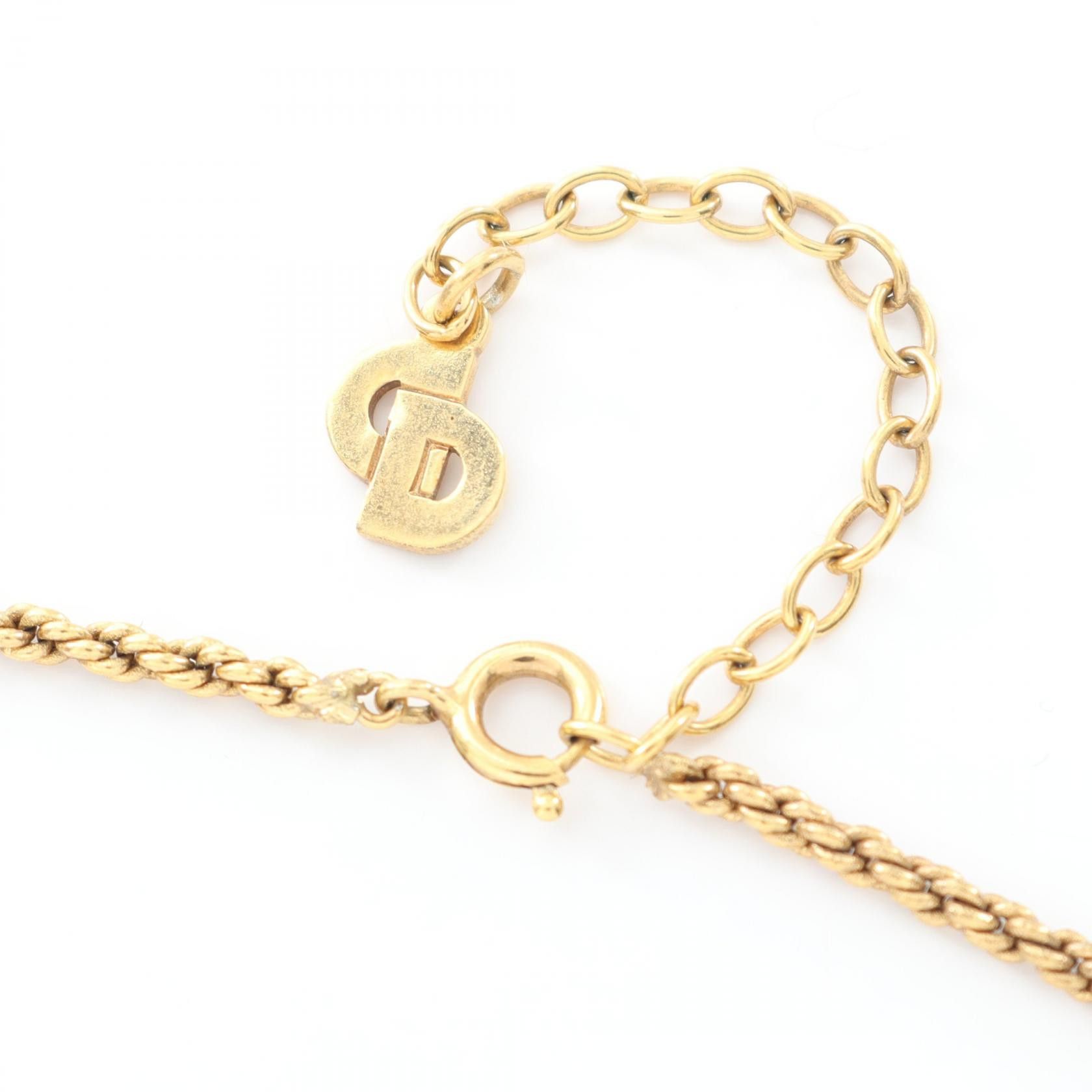 Dior Dior Dior Necklace Metal Necklace DUTY FREE for USA Size ONE SIZE - 4 Thumbnail